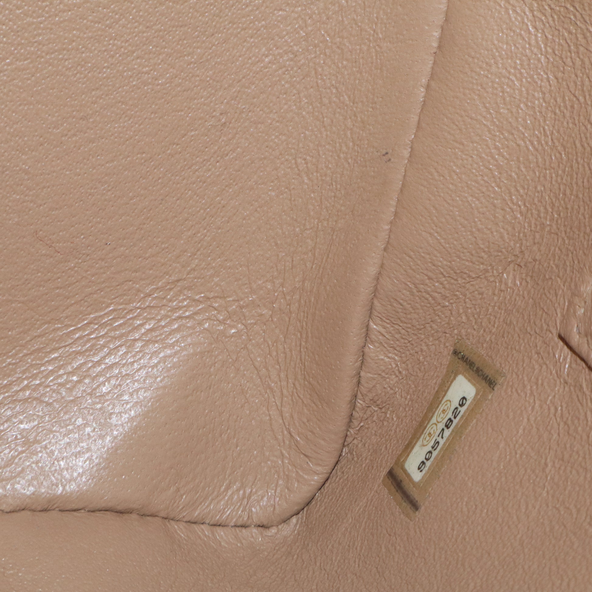 Lambskin Quilted Medallion Tote Pink B21277