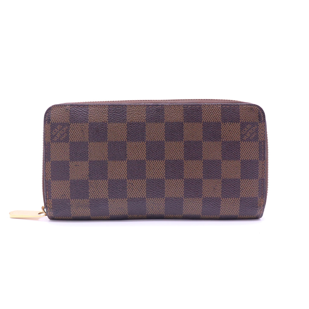 Louis Vuitton Damier Ebene Zippy Wallet W21376