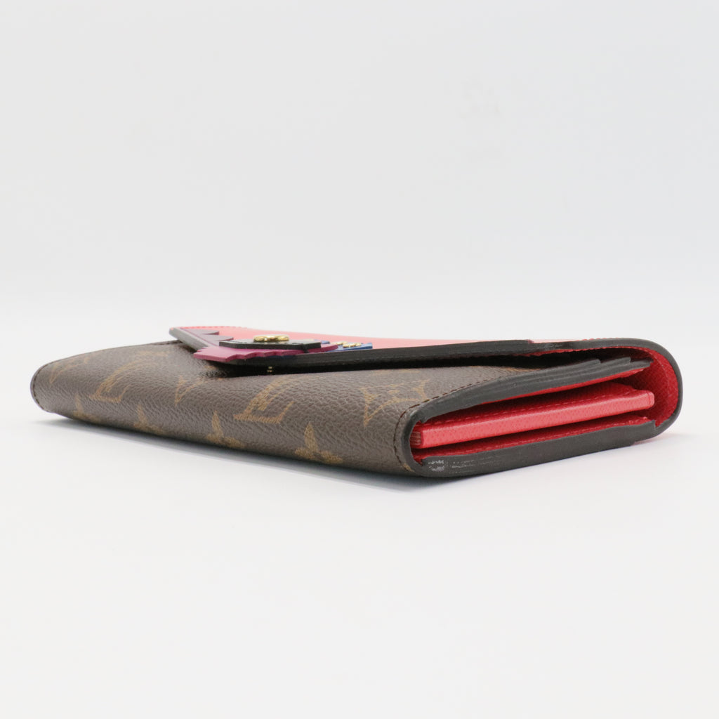 Sarah Wallet Limited Edition Totem Monogram Canvas