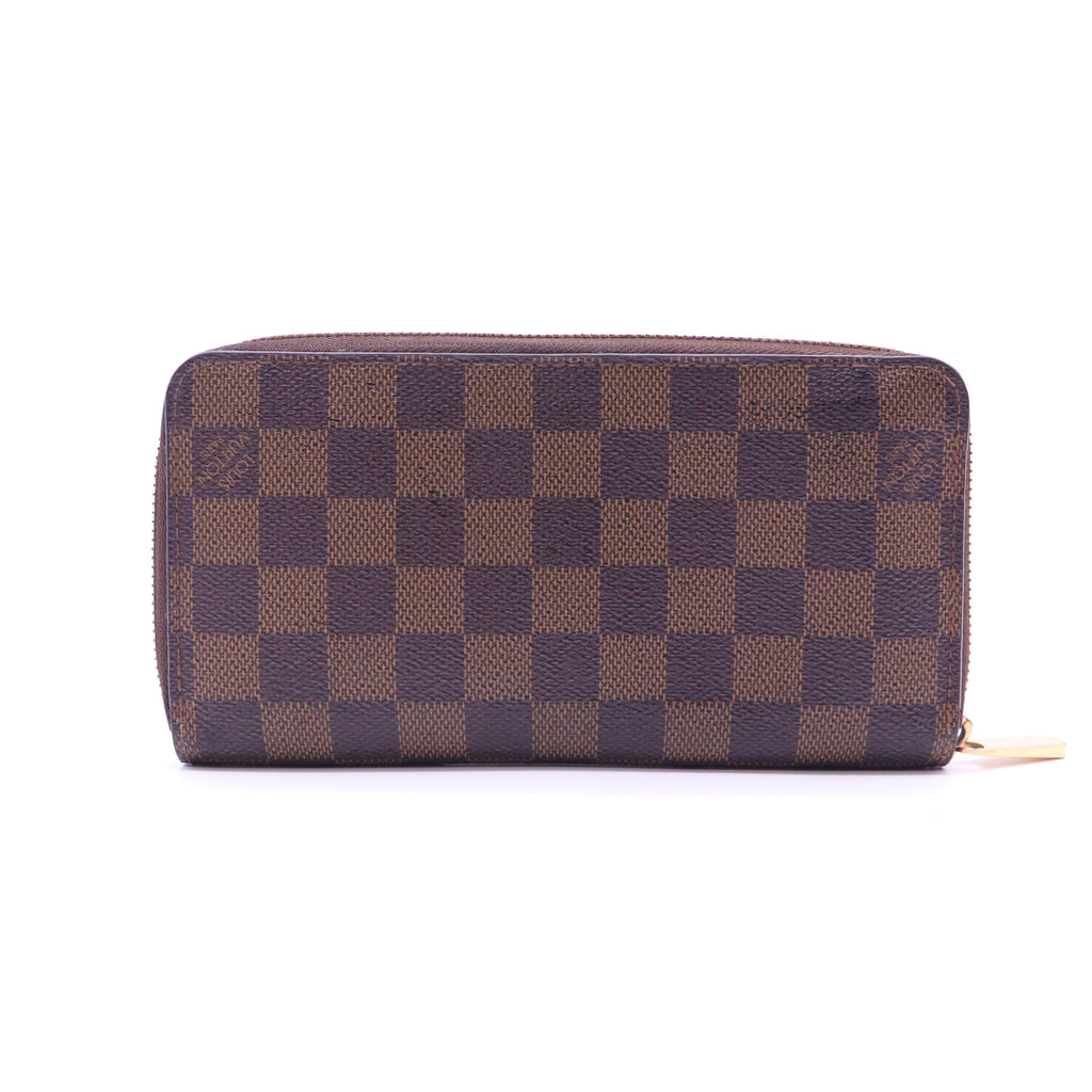 Louis Vuitton Damier Ebene Zippy Wallet W21376