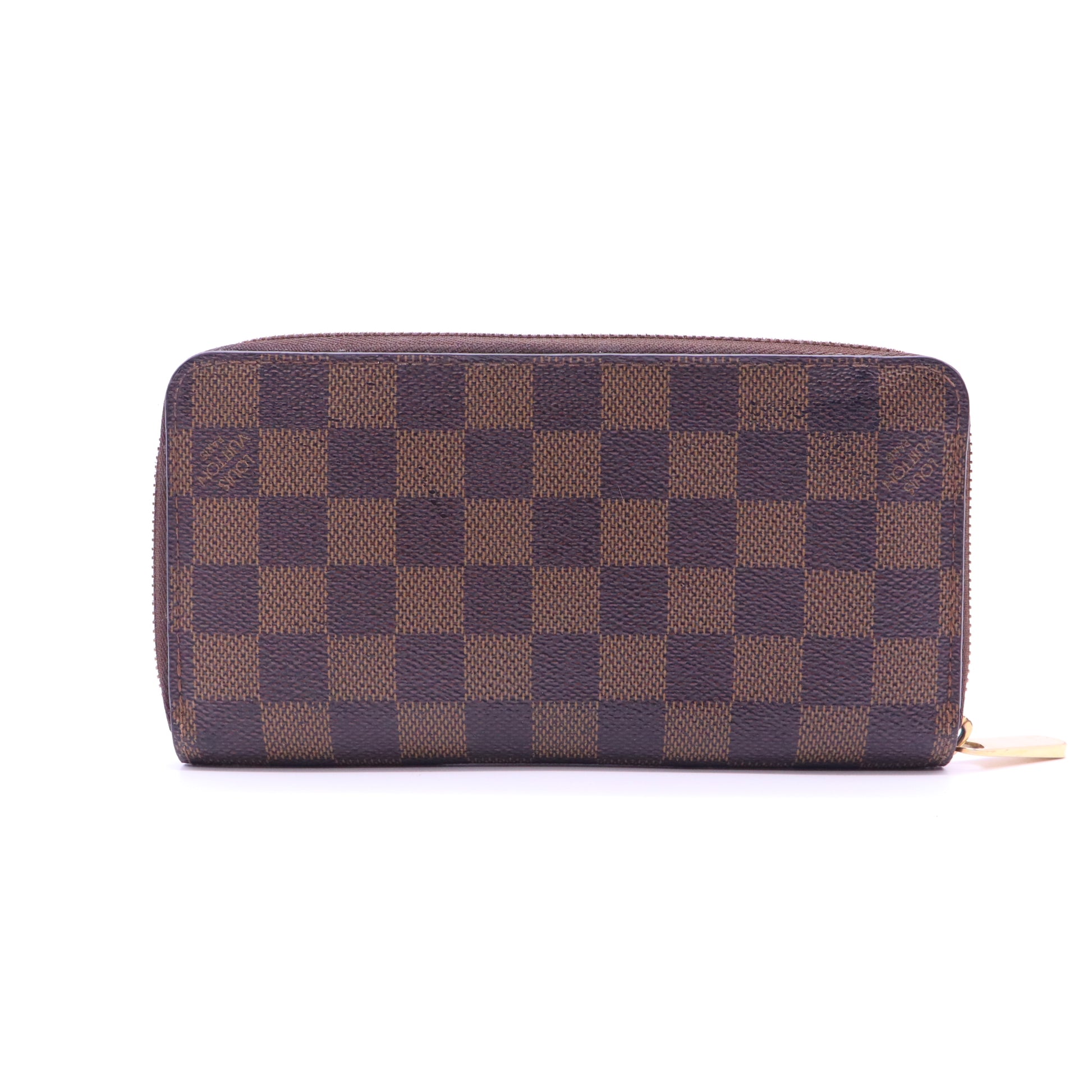 Louis Vuitton Damier Ebene Zippy Wallet W21376