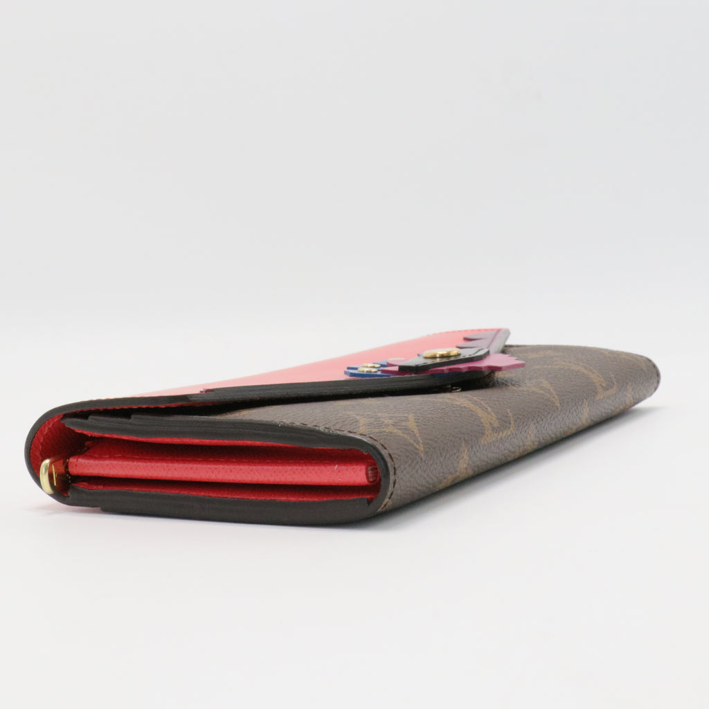 Sarah Wallet Limited Edition Totem Monogram Canvas
