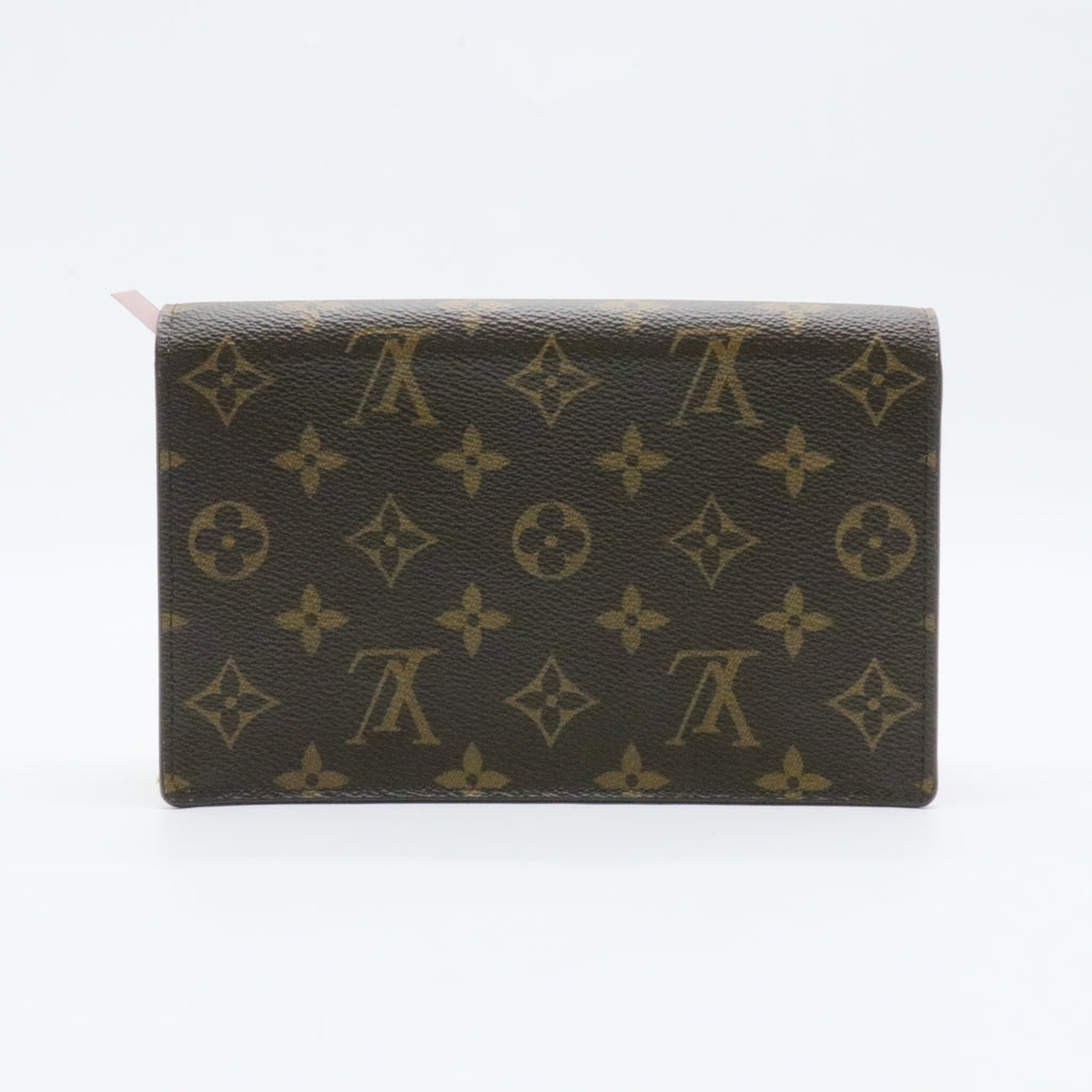 Flore Chain Wallet Monogram Canvas