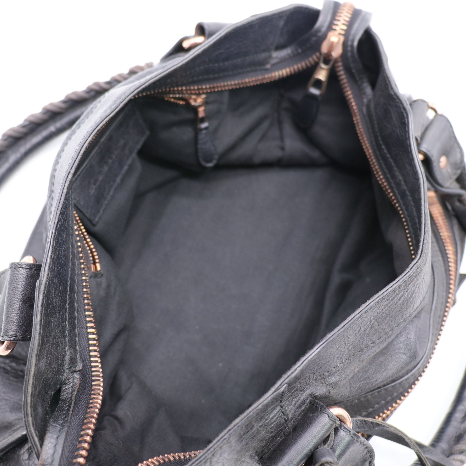 Giant 12 city nero w/ rose gold hardware twins