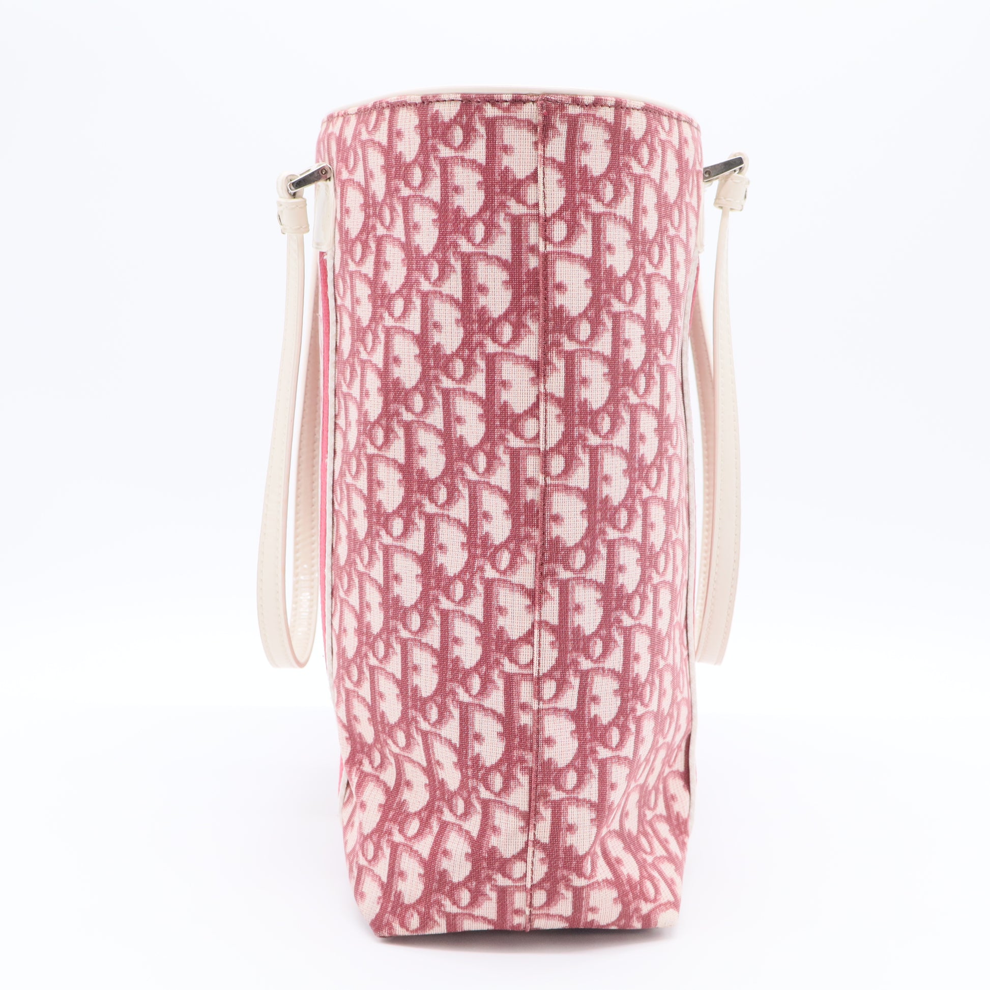 Monogram Girly Tote Red