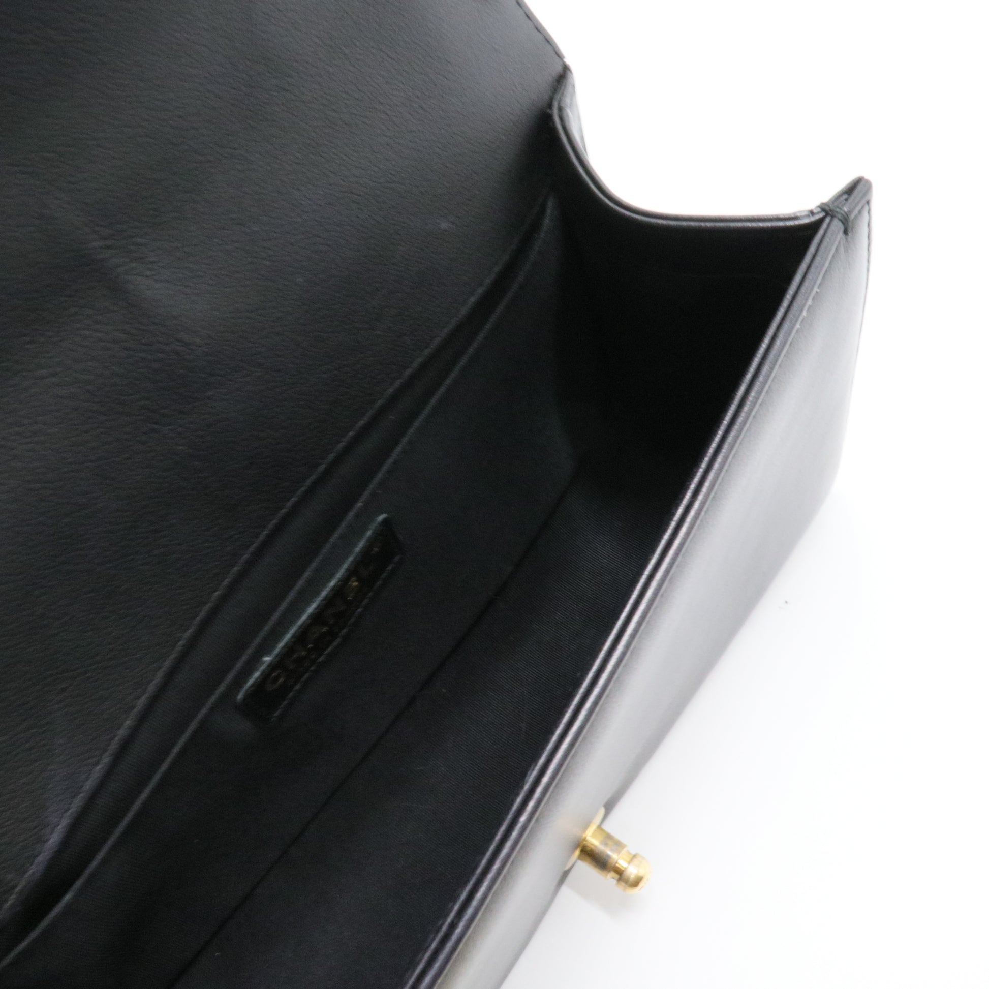 Boy Flap Bag Quilted Goatskin Old Medium