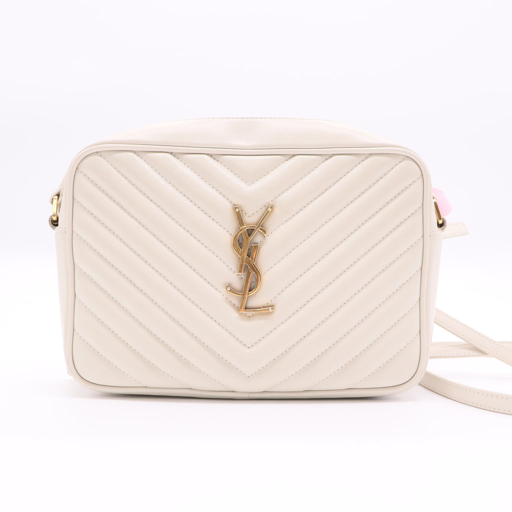 Lou Camera Bag Matelasse Chevron Leather Small Twins