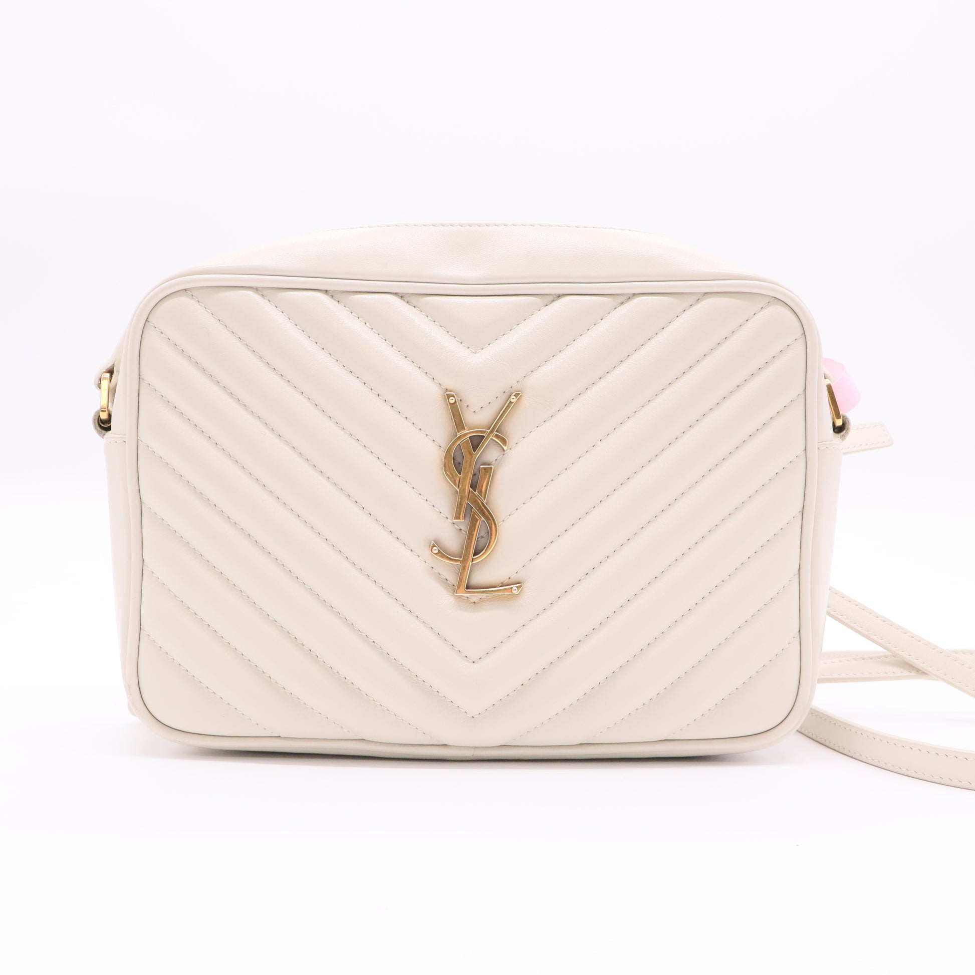 Lou Camera Bag Matelasse Chevron Leather Small Twins