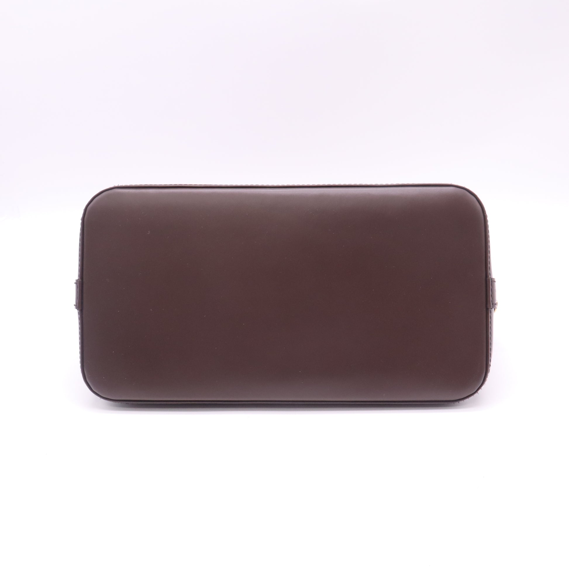 Alma Small Brown Leather Satchel B22927