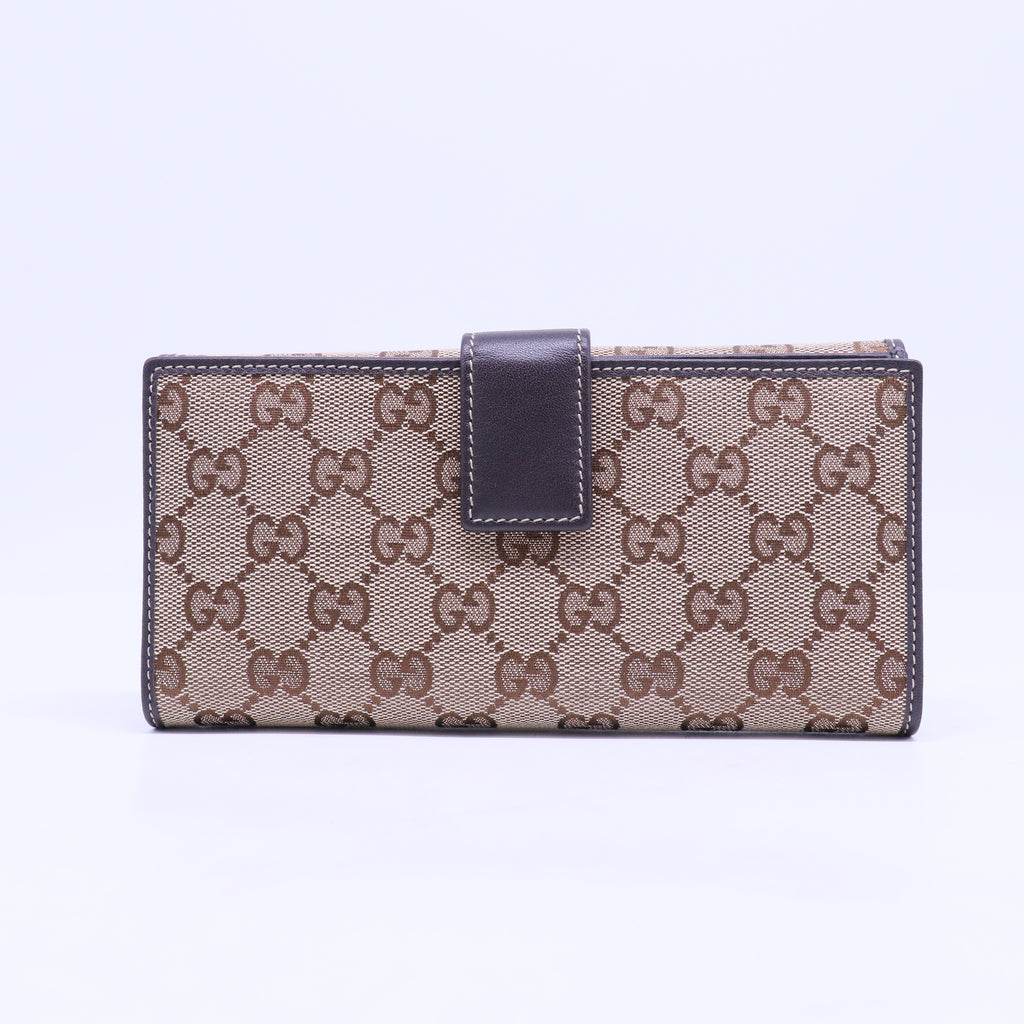 Lovely GG Canvas Leather Wallet W20852