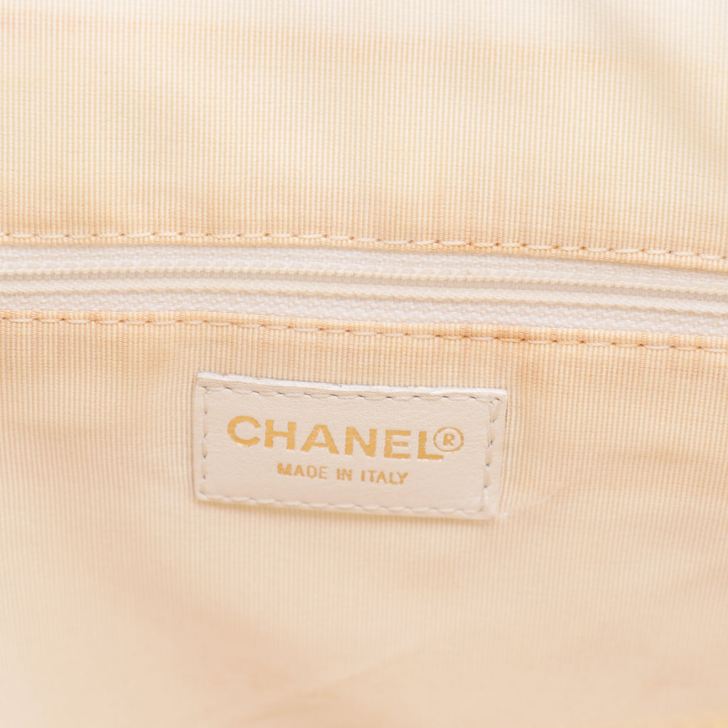Timeless Chanel Wild Stitch White twins