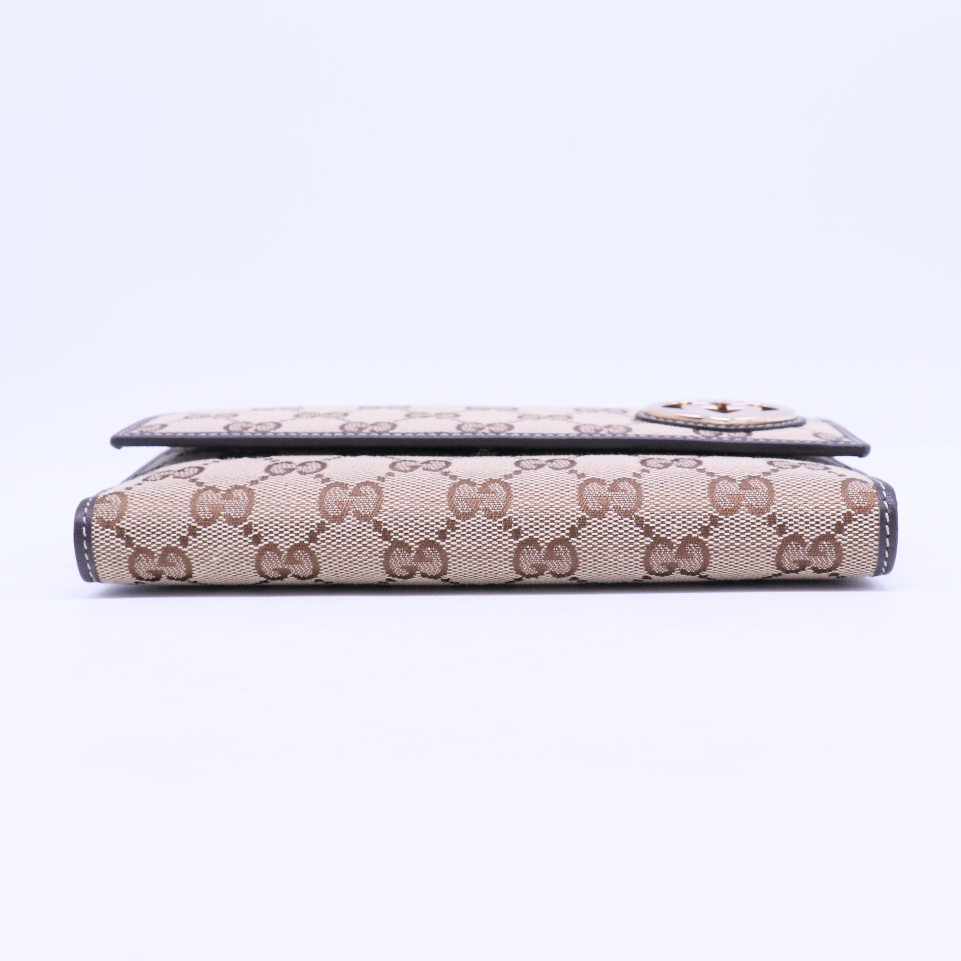 Lovely GG Canvas Leather Wallet W20852