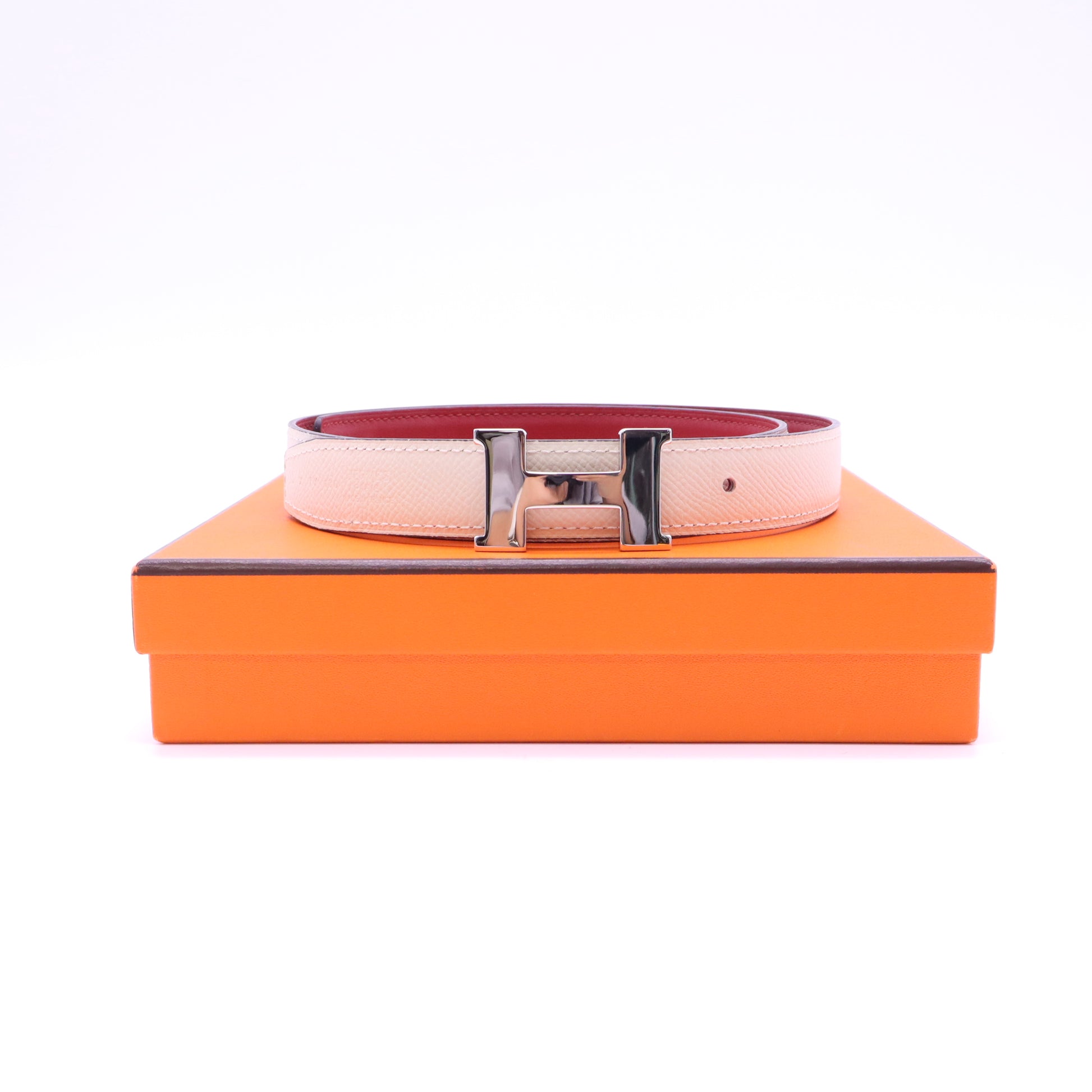 Hermes Epsom Swift Reversible Pop H Belt W21185