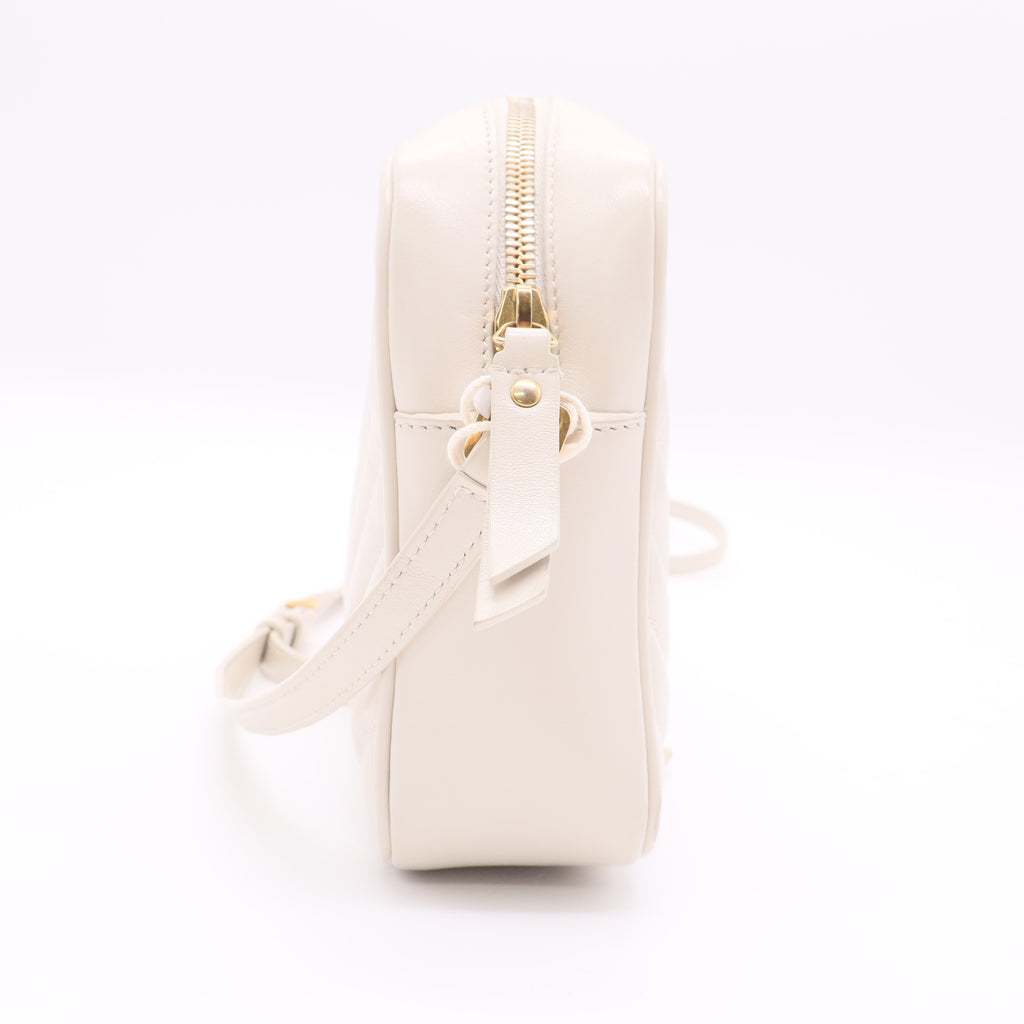 Lou Camera Bag Matelasse Chevron Leather Small Twins