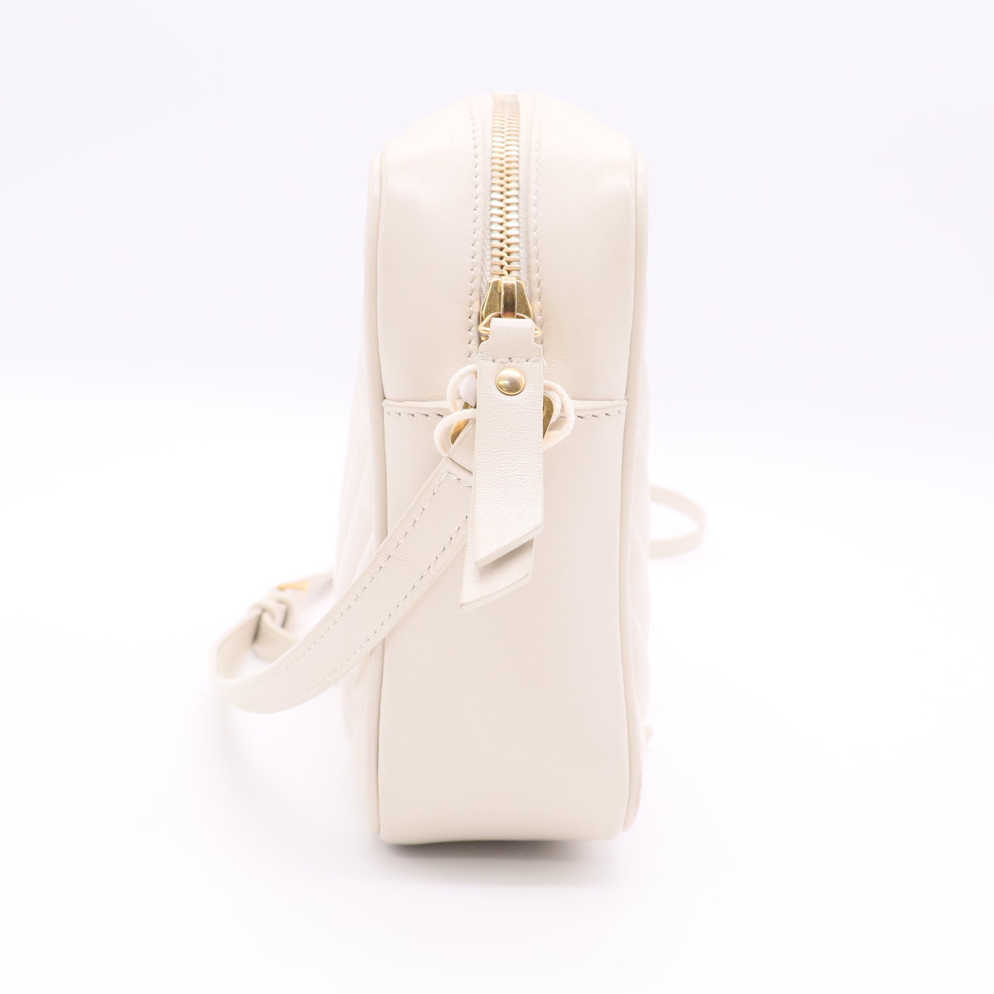 Lou Camera Bag Matelasse Chevron Leather Small Twins