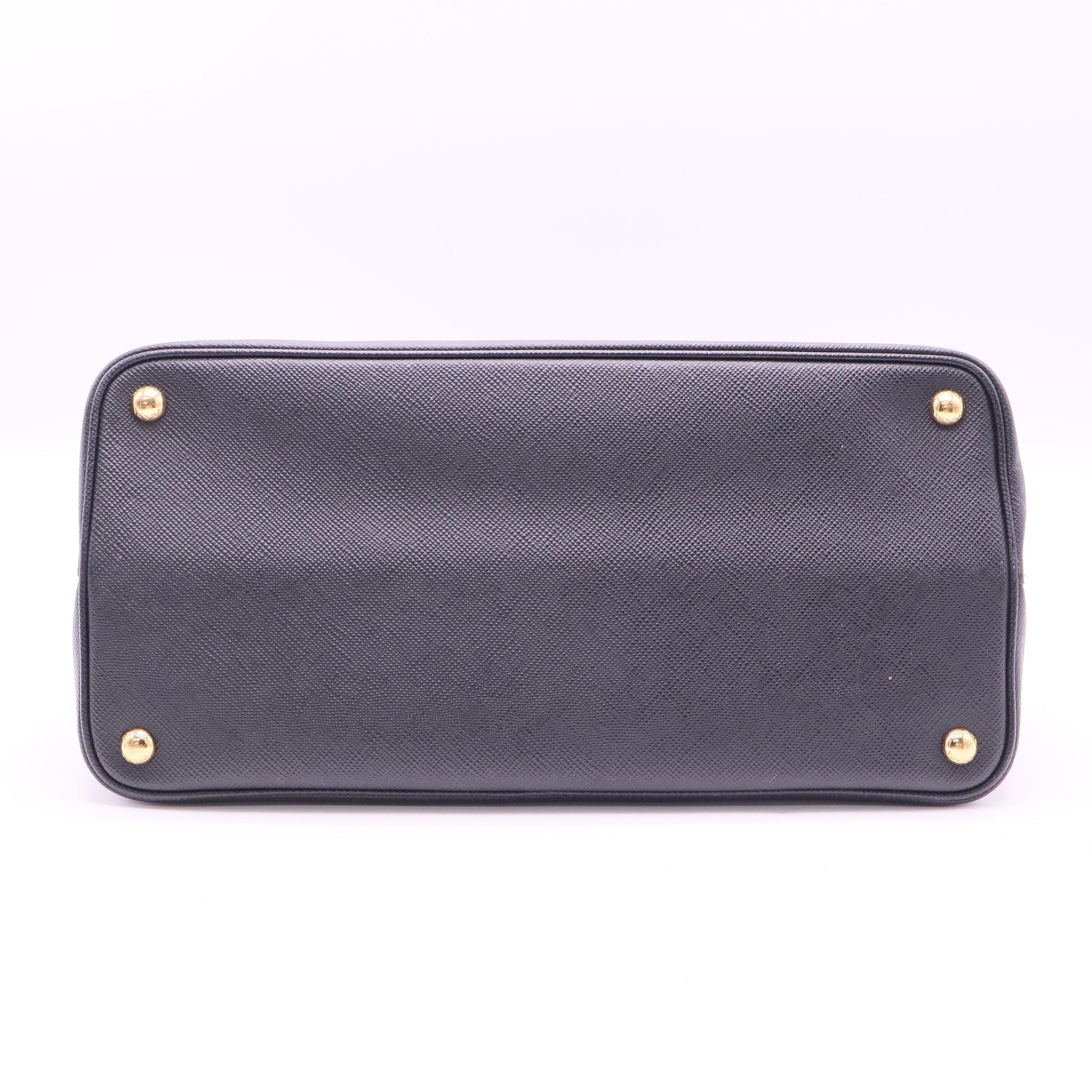 Prada Saffiano Cuir Double Bag Large red inside twins