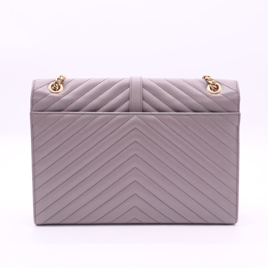 Saint Laurent Bandolera Satchel Monogramme de Cuero
