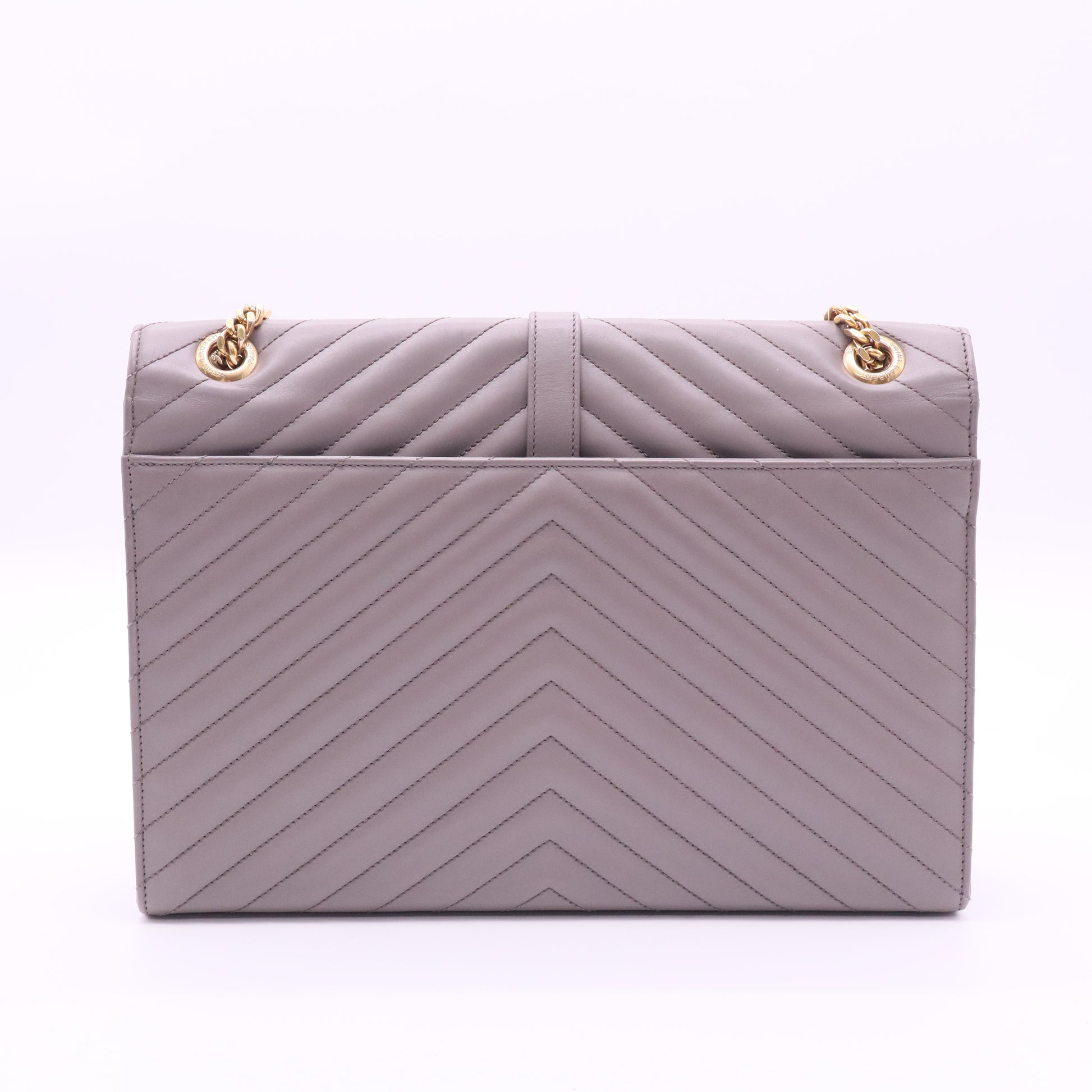 Saint Laurent Bandolera Satchel Monogramme de Cuero
