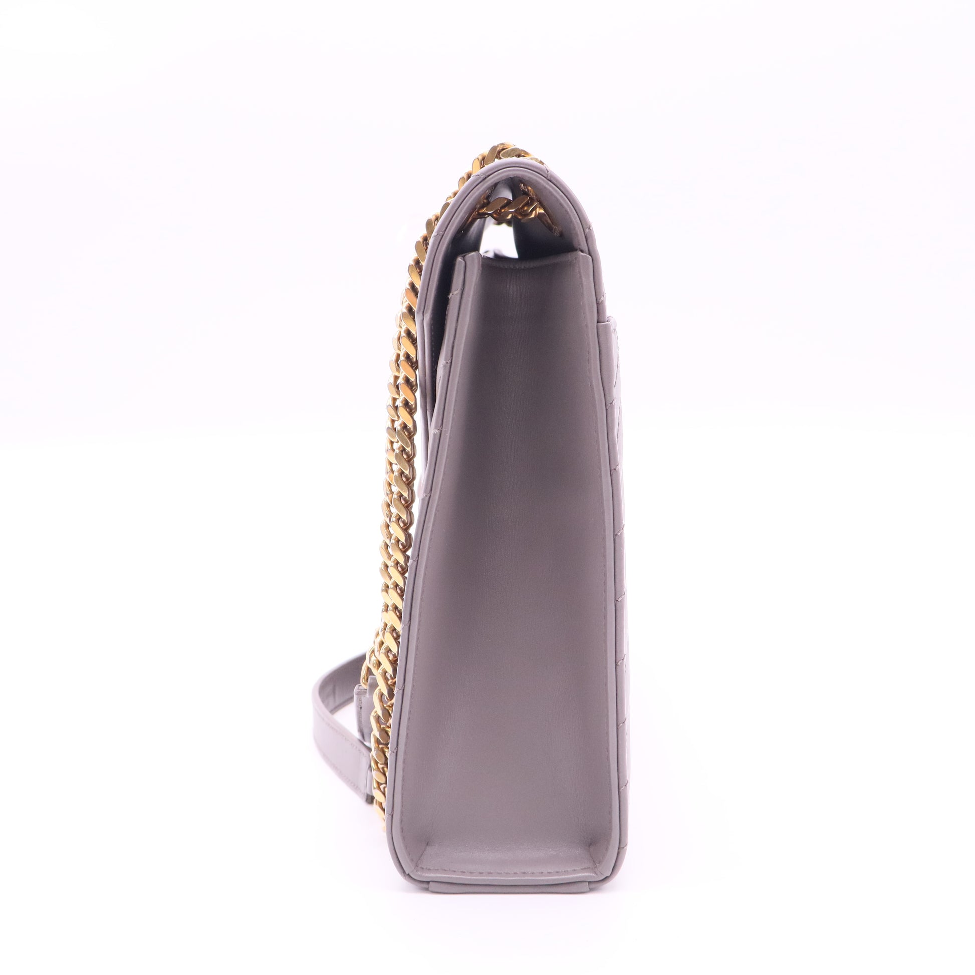 Saint Laurent Bandolera Satchel Monogramme de Cuero