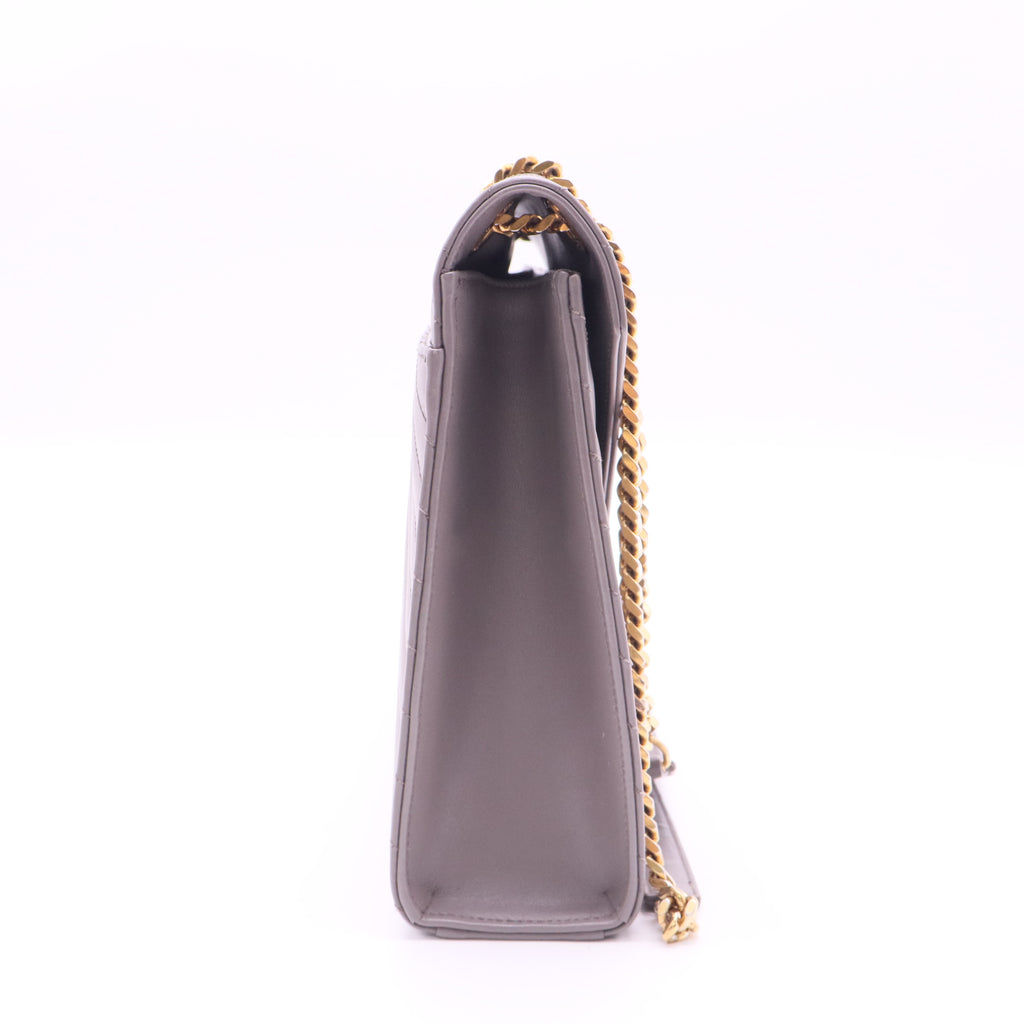 Saint Laurent Bandolera Satchel Monogramme de Cuero