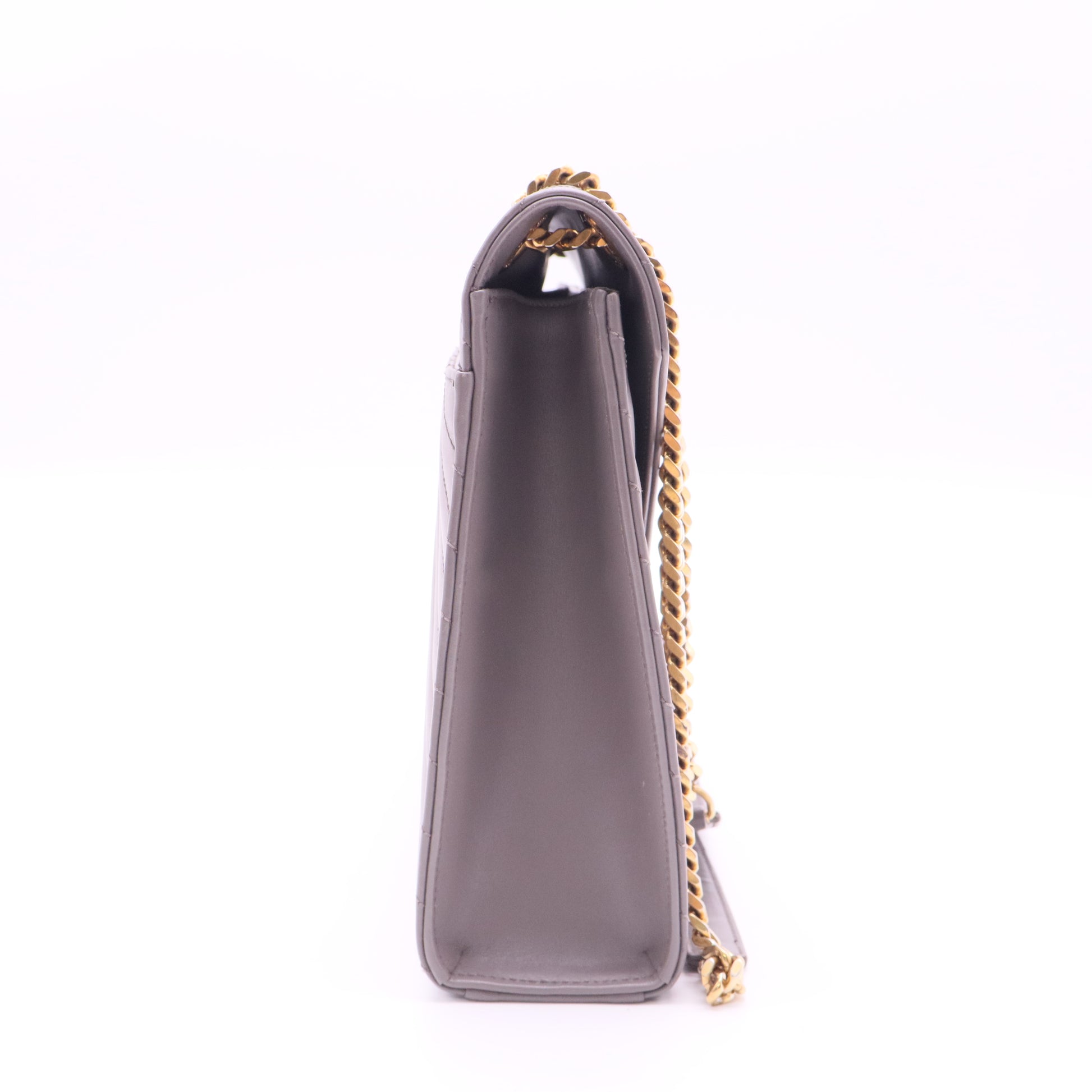 Saint Laurent Bandolera Satchel Monogramme de Cuero