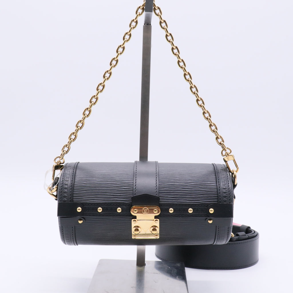 Louis Vuitton Epi Papillon Trunk w/ Strap J2200 Twins