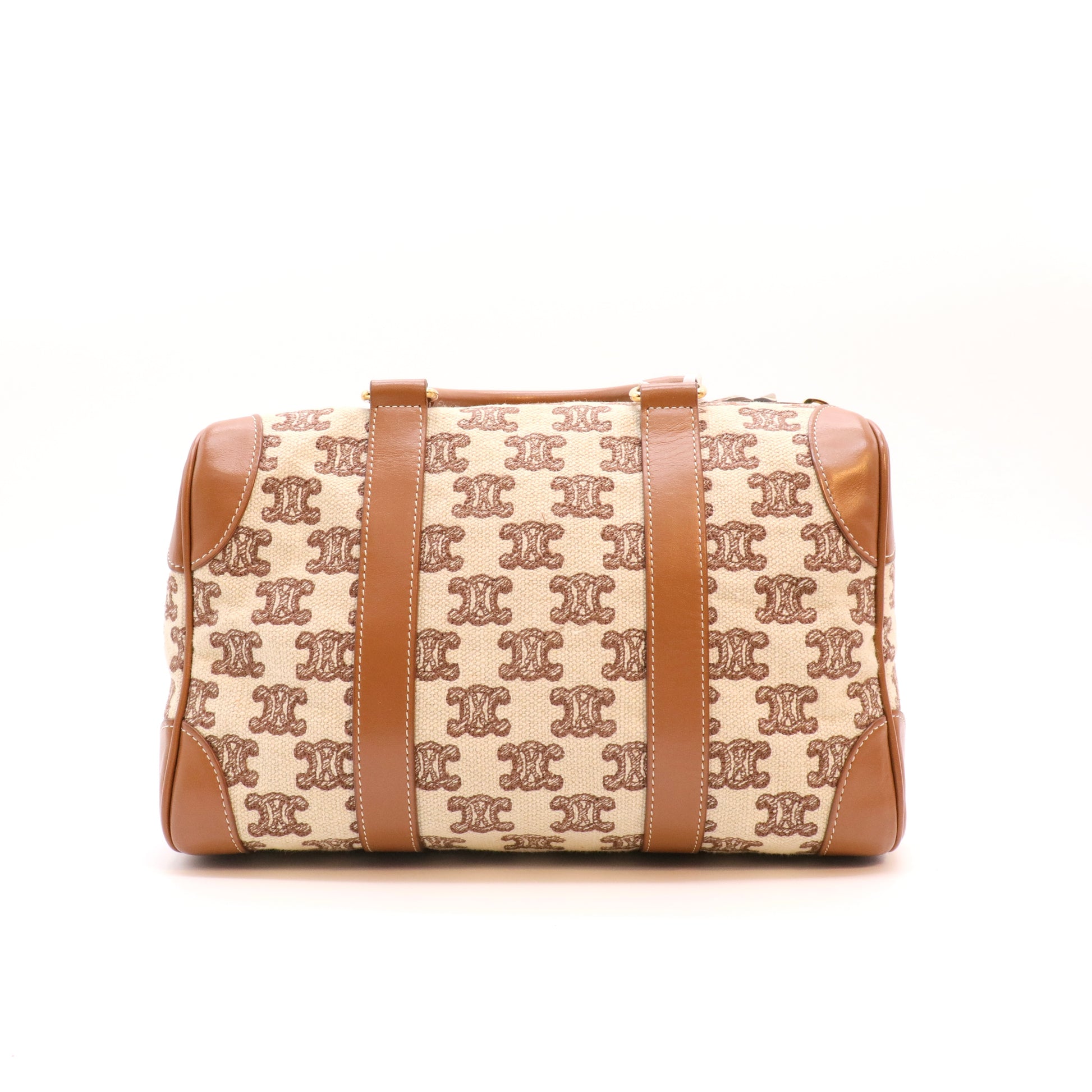 Boston Bag Triomphe Canvas Small twins