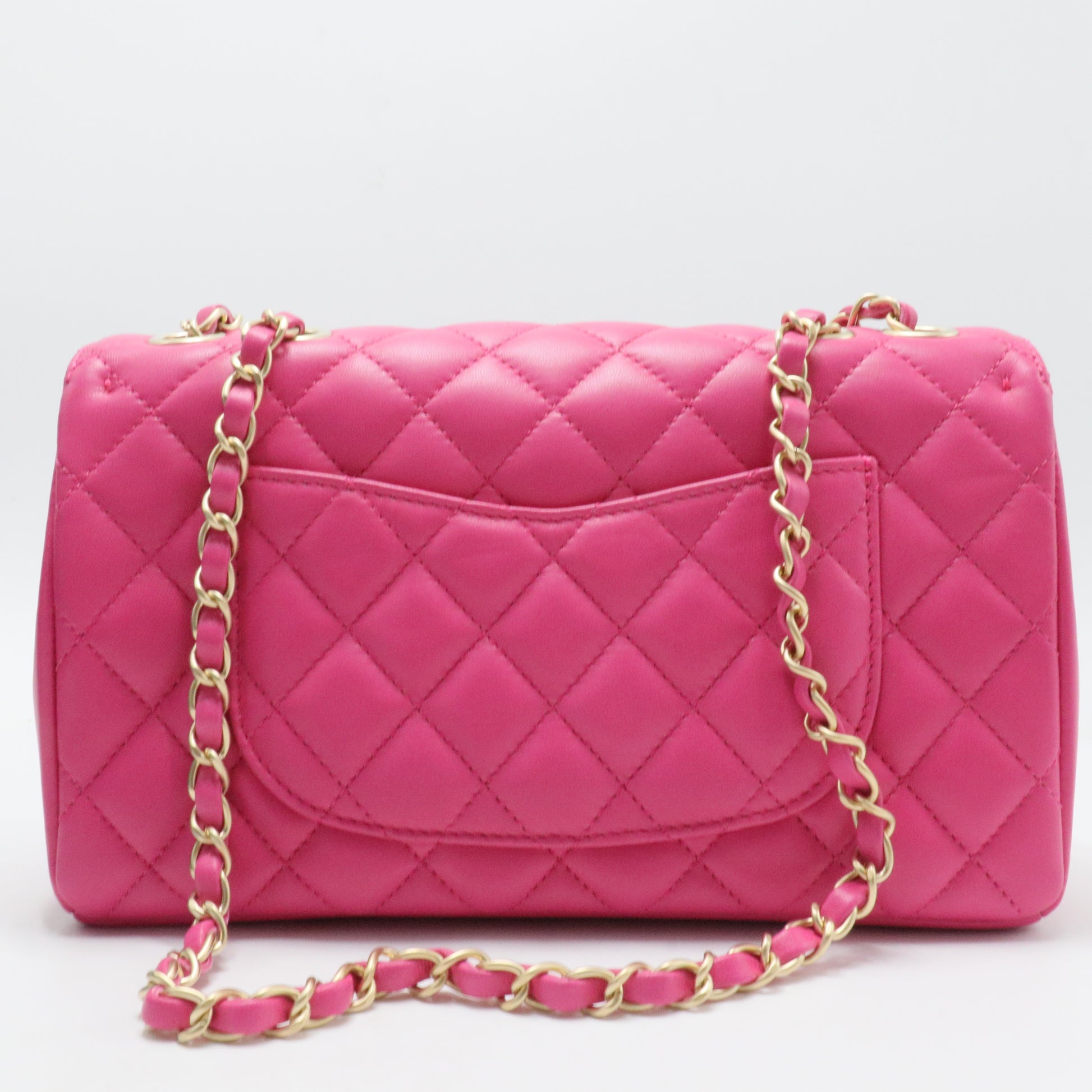 Mademoiselle Chic Flap Bag Quilted Lambskin Medium