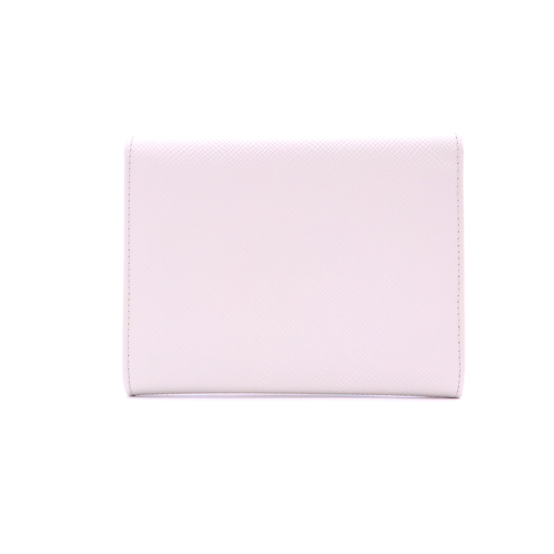 Prada Saffiano Leather Turn-Lock Trifold Walle W21359