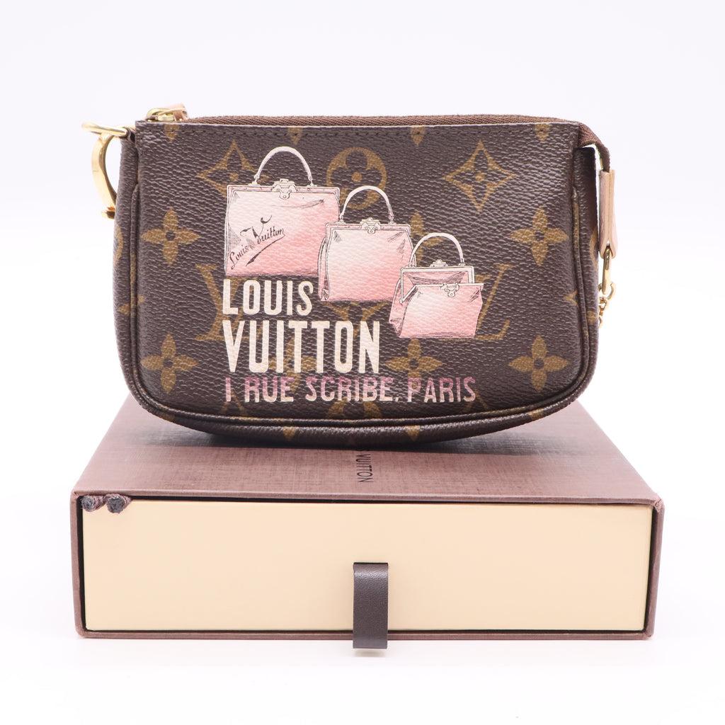 Limited Edition Monogram Affiche Mini Pochette Twins