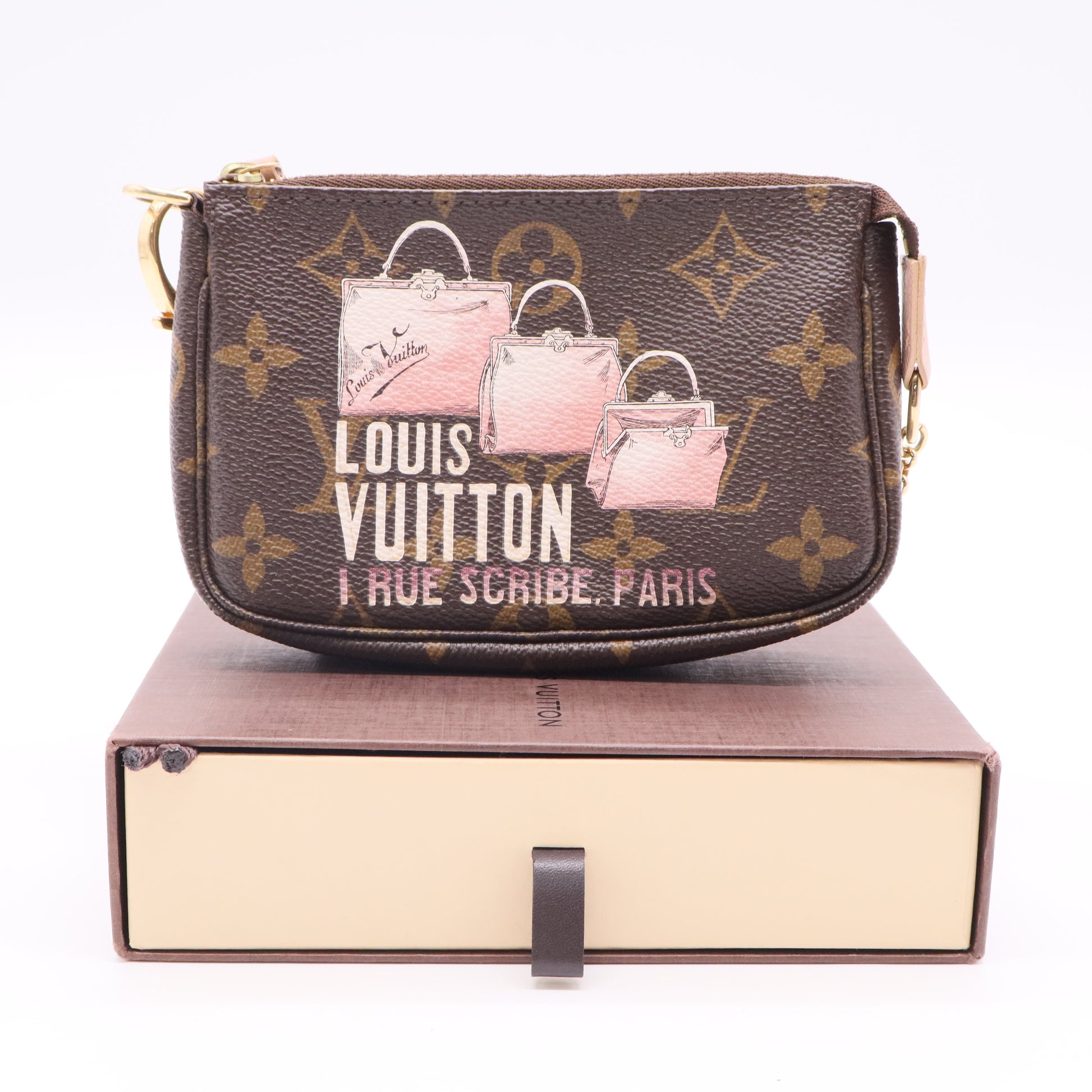 Limited Edition Monogram Affiche Mini Pochette Twins