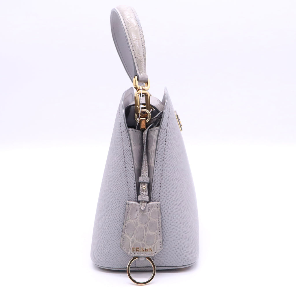Prada Saffiano Leather Matinee Bag  twins LDJ3592