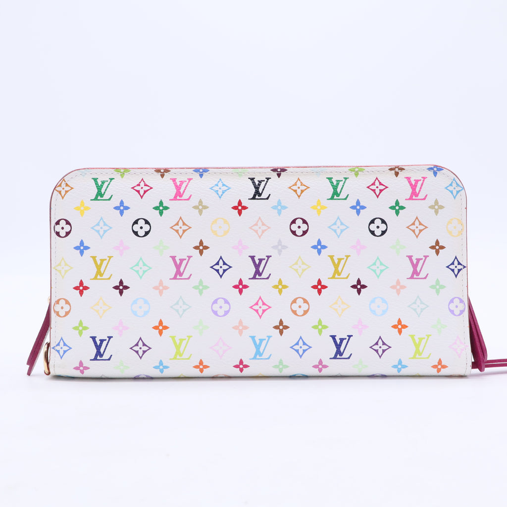 Monogram Multicolor Insolite Wallet White Litchi Twins LDJ2815