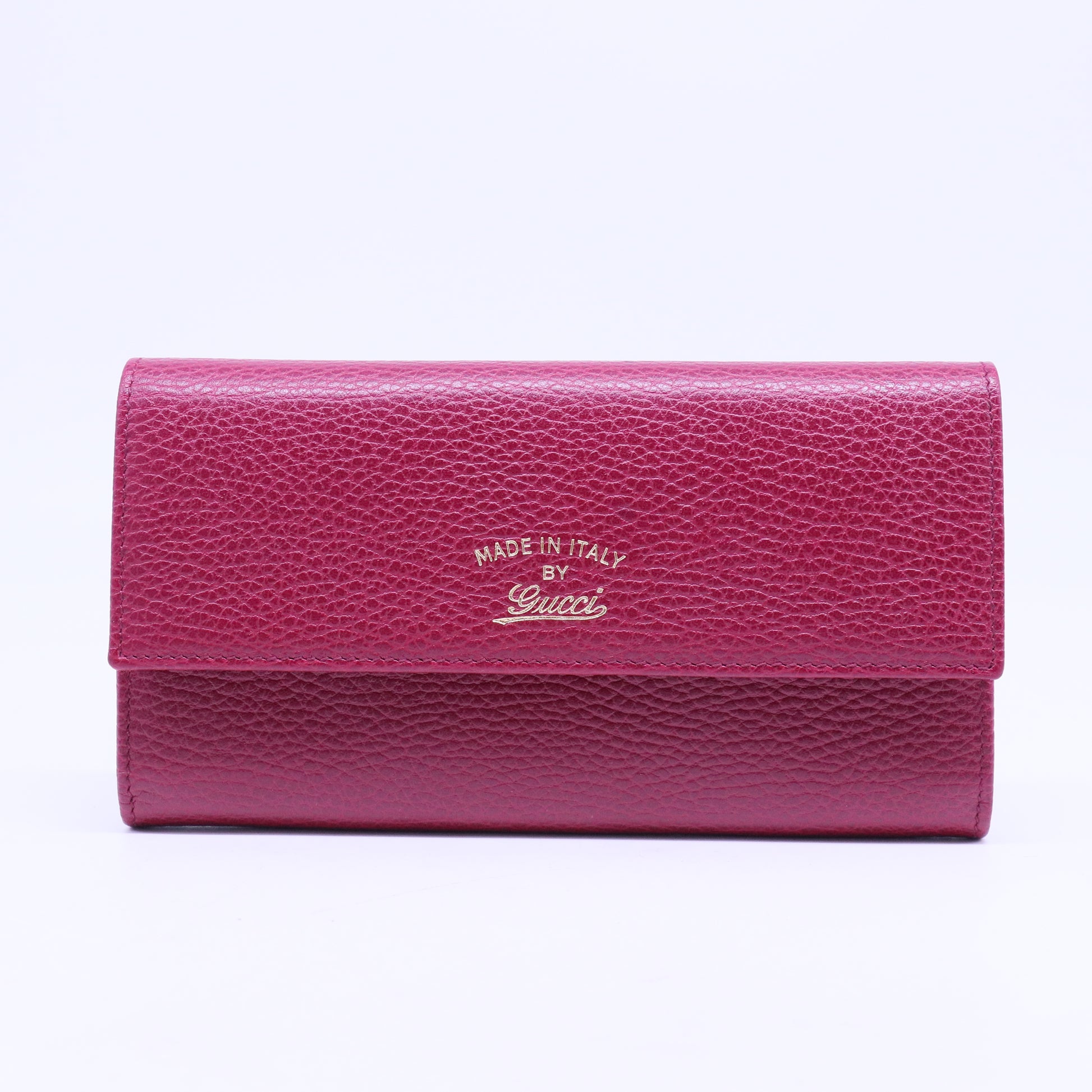 Gucci  Leather Red Wallet W20848