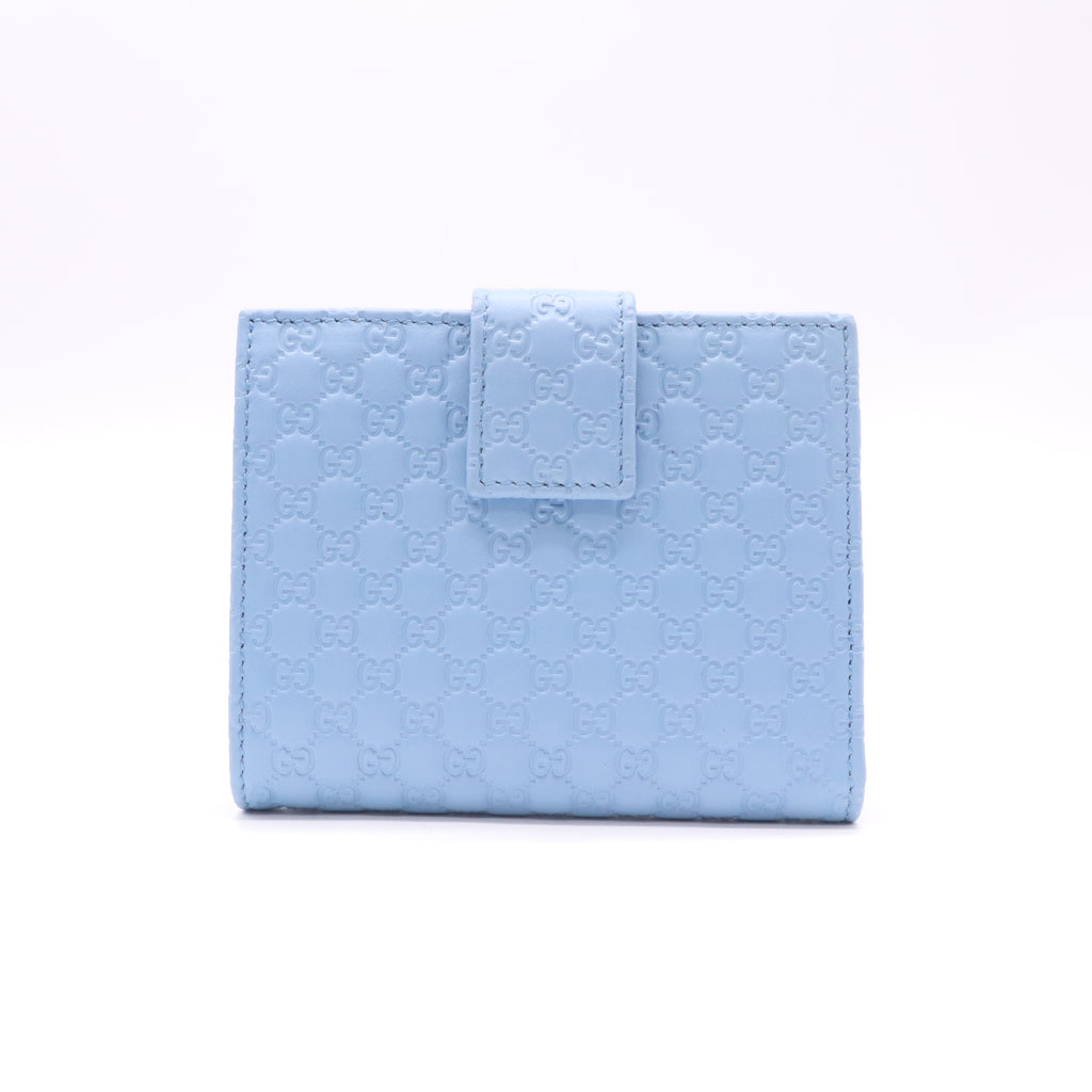Gucci Microguccissima Leather French Flap Wallet W22560