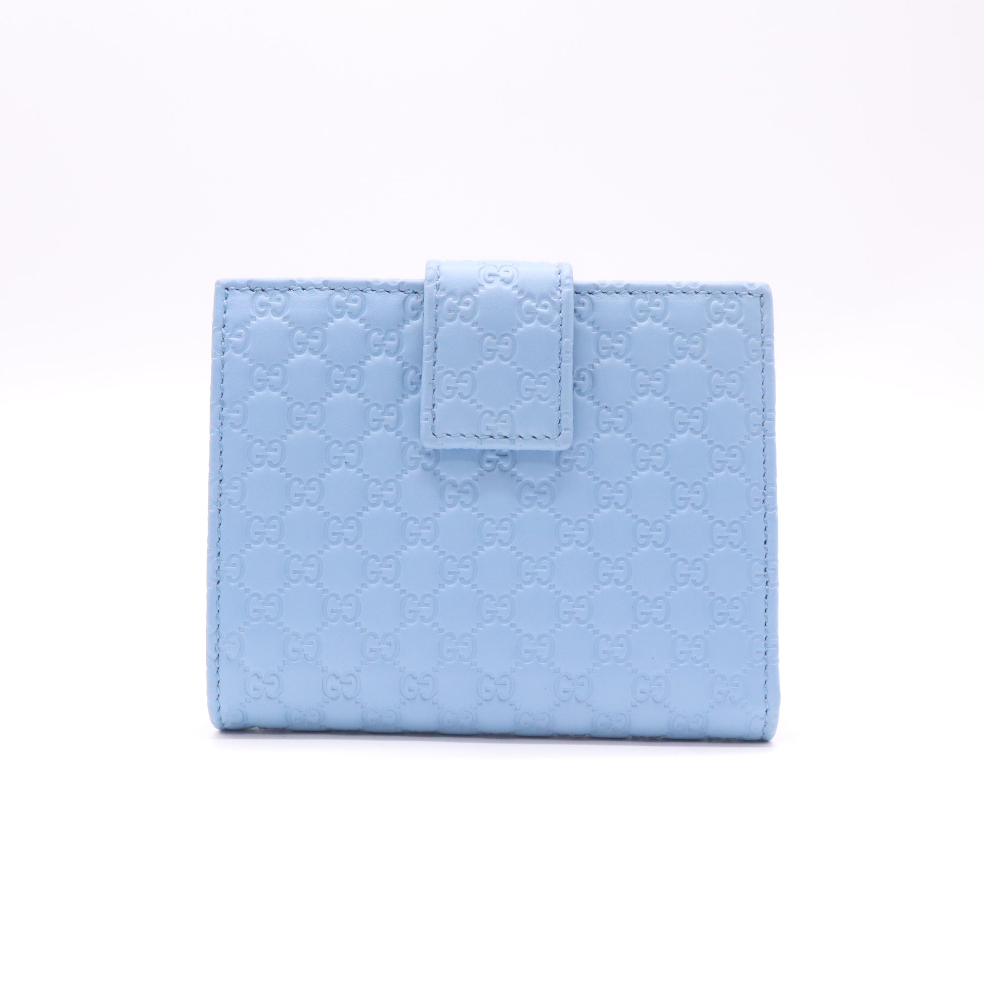 Gucci Microguccissima Leather French Flap Wallet W22560