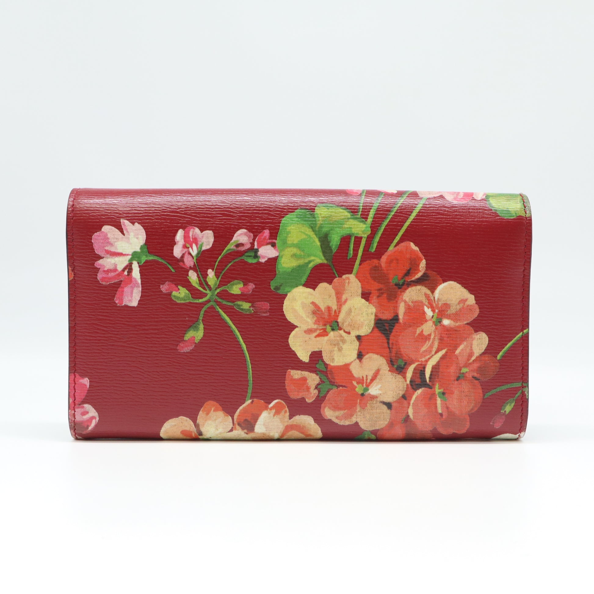 Gucci Blooms Interlocking G Continental Wallet W21655