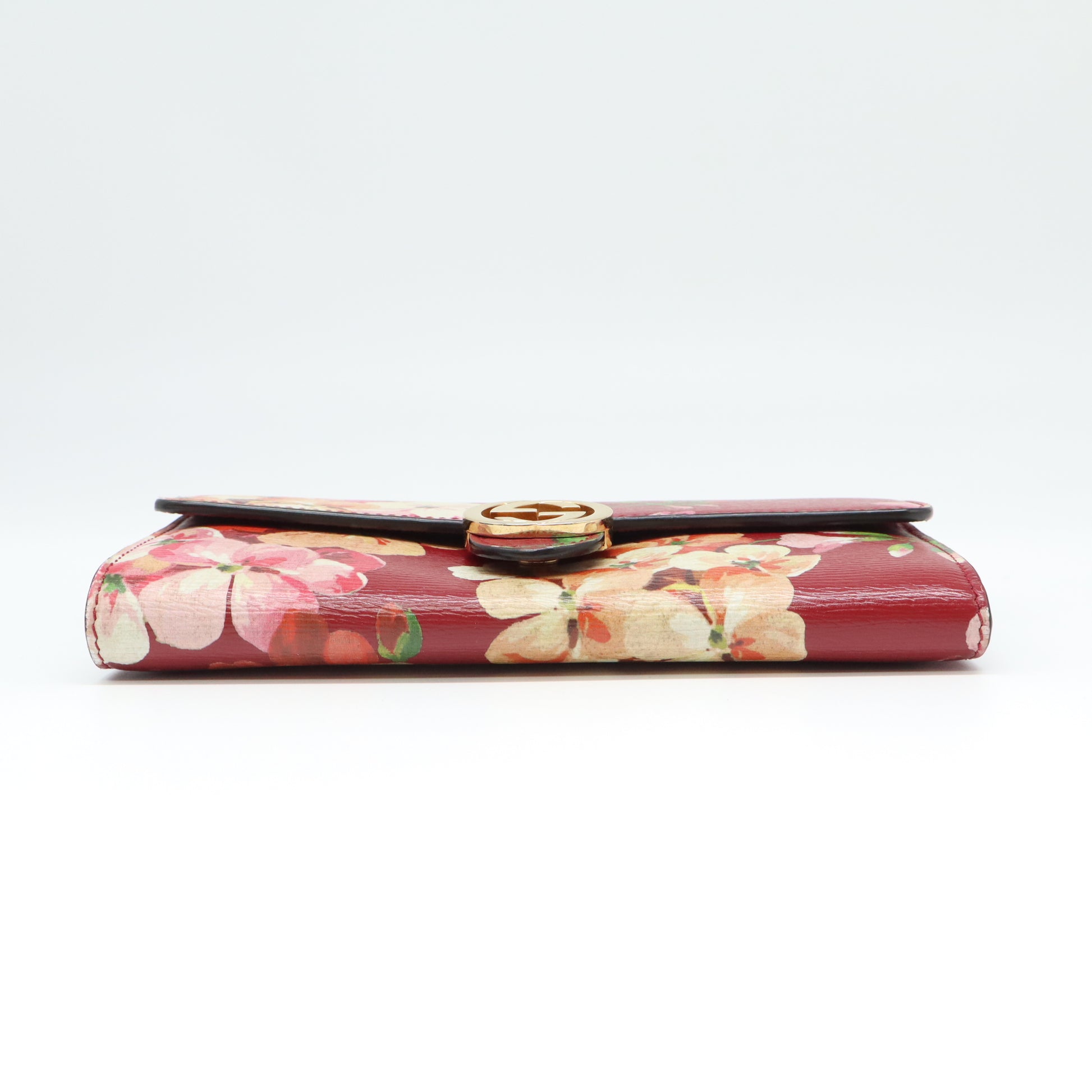 Gucci Blooms Interlocking G Continental Wallet W21655
