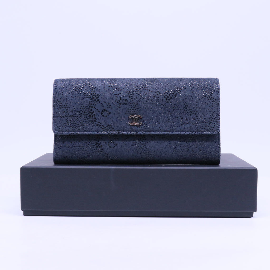 Denim CC Clutch Blue W20847