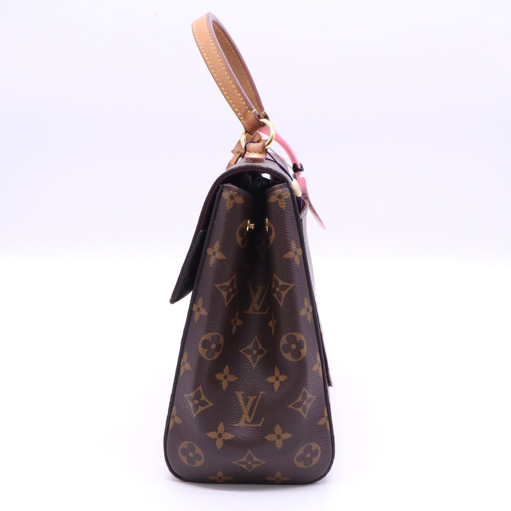 Cluny Top Handle Bag Monogram Canvas MM Twins LDJ3599