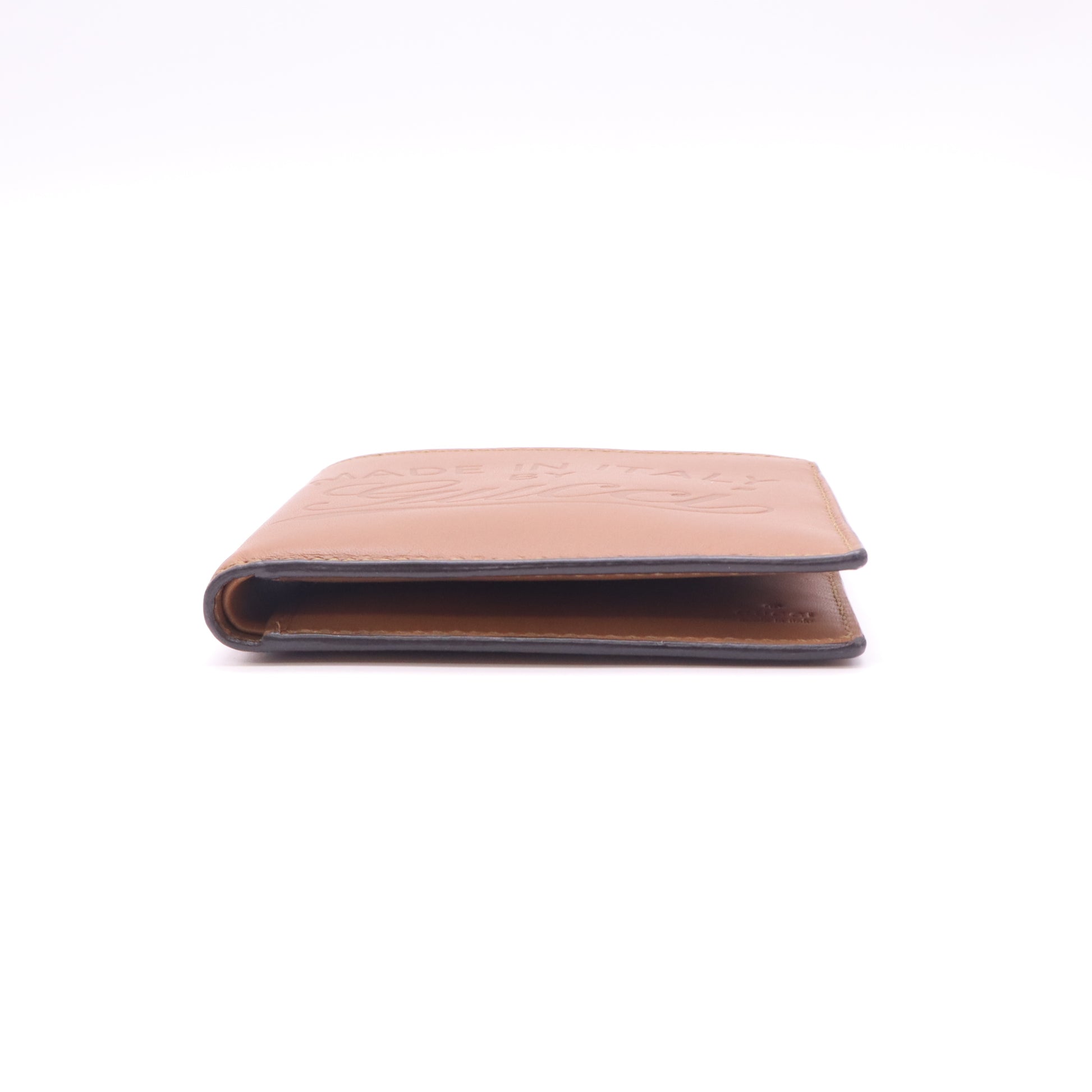Gucci Selleria Embossed Smooth Leather Bi-Fold Wallet W22559