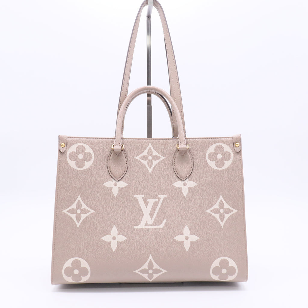 Louis Vuitton OnTheGo Tote Monogram Empreinte Giant MM J2201 Twins