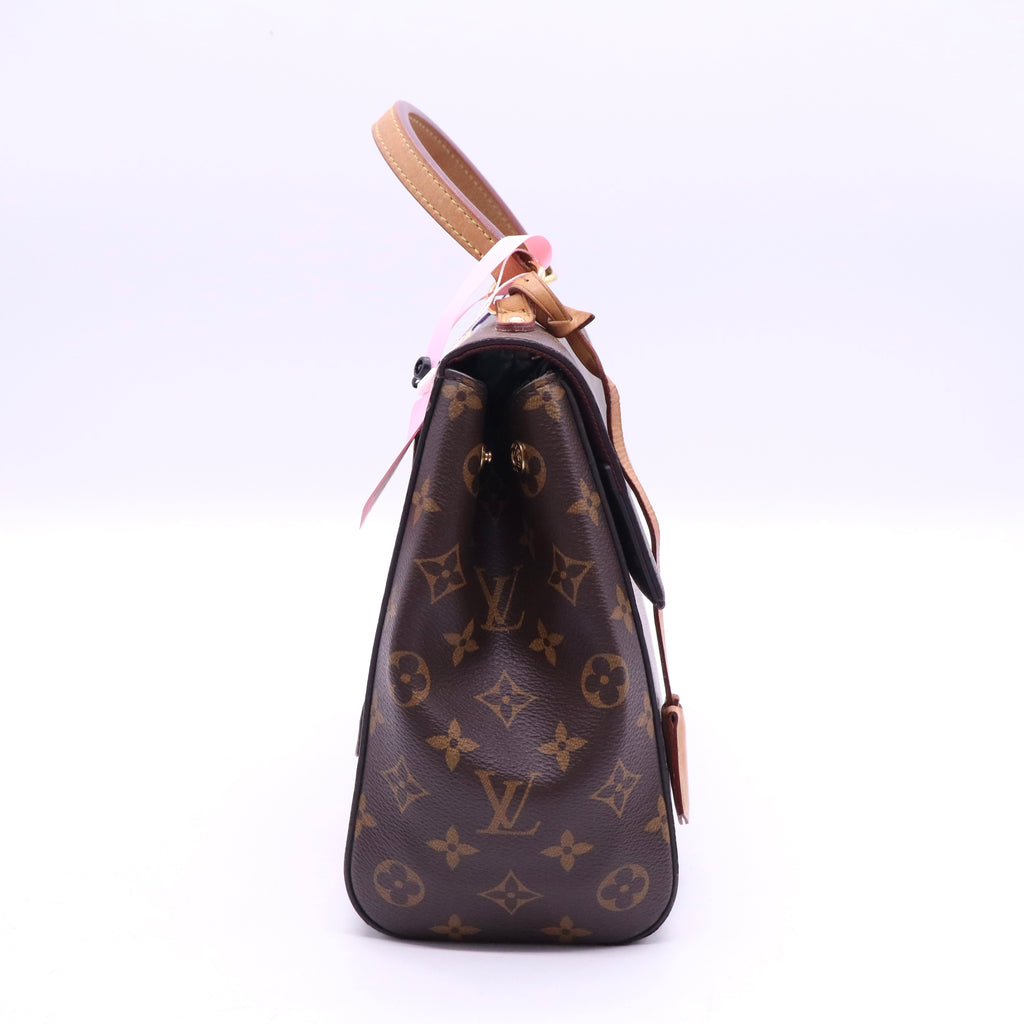 Cluny Top Handle Bag Monogram Canvas MM Twins LDJ3599