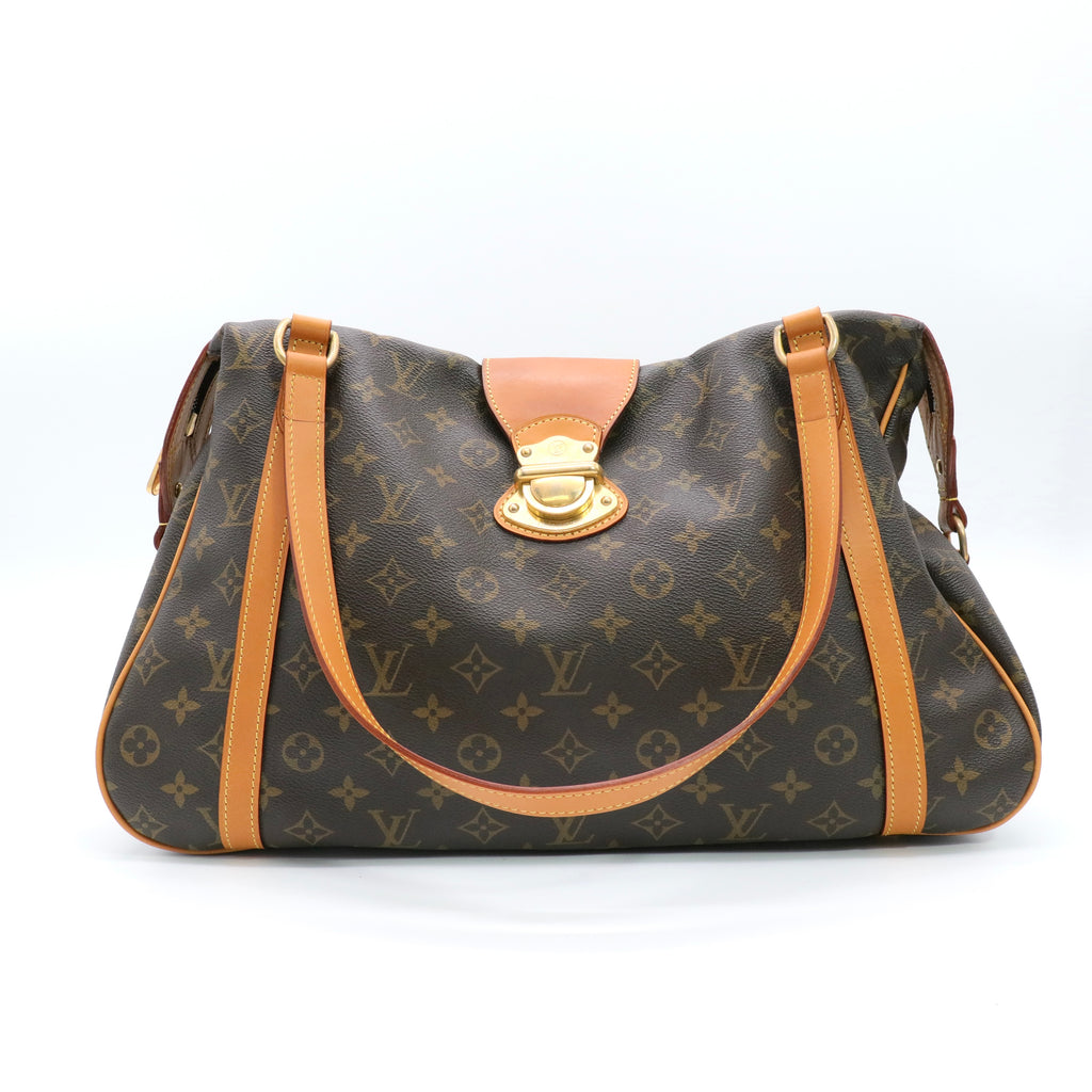 Stresa Handbag Monogram Canvas GM twins