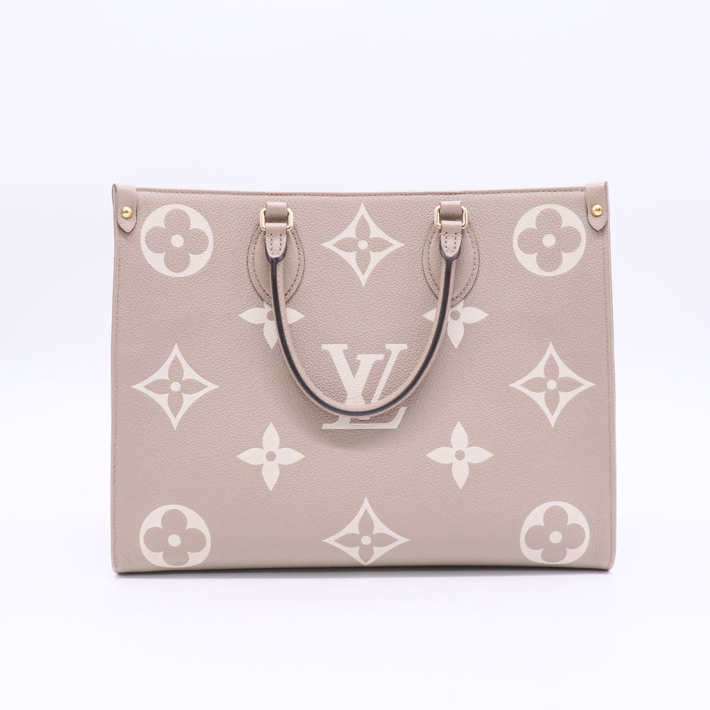 Louis Vuitton OnTheGo Tote Monogram Empreinte Giant MM J2201 Twins