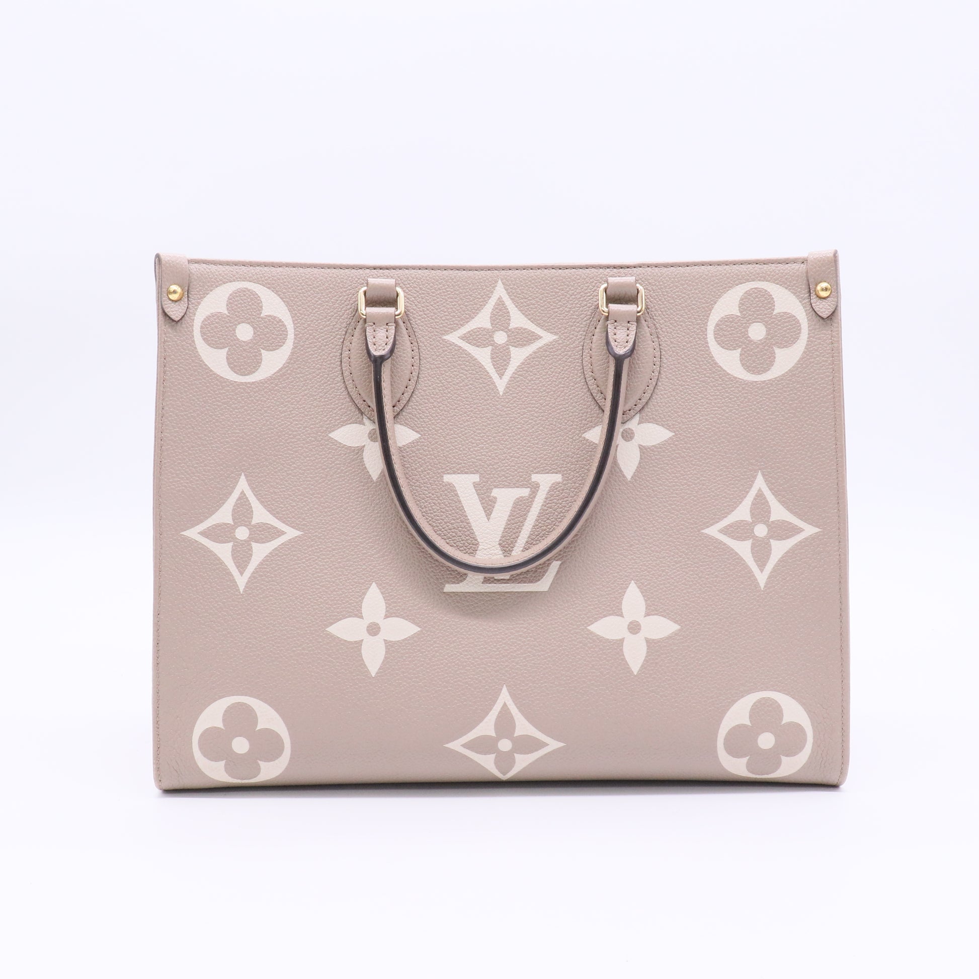 Louis Vuitton OnTheGo Tote Monogram Empreinte Giant MM J2201 Twins