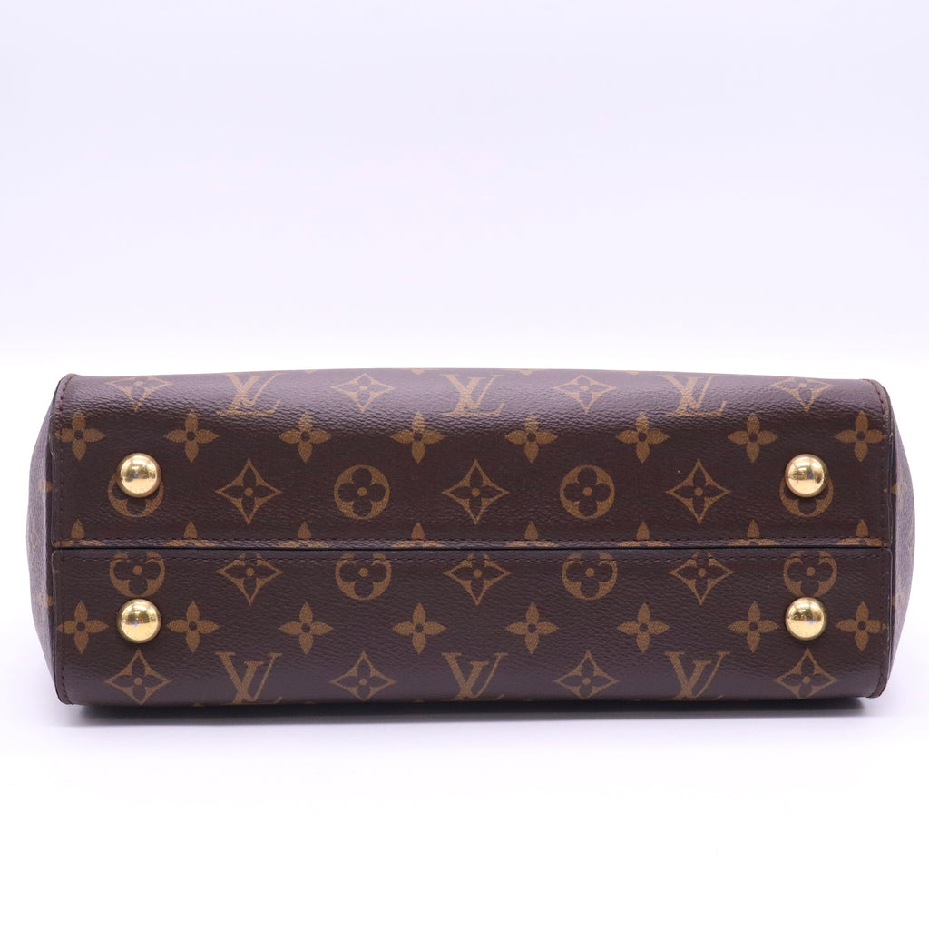 Cluny Top Handle Bag Monogram Canvas MM Twins LDJ3599