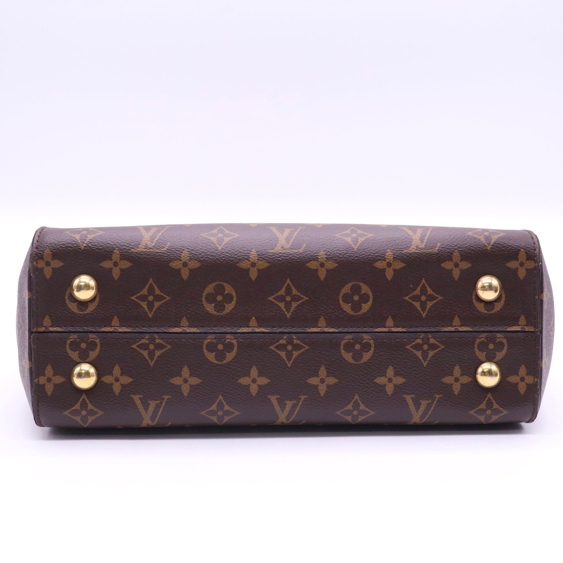 Cluny Top Handle Bag Monogram Canvas MM Twins LDJ3599
