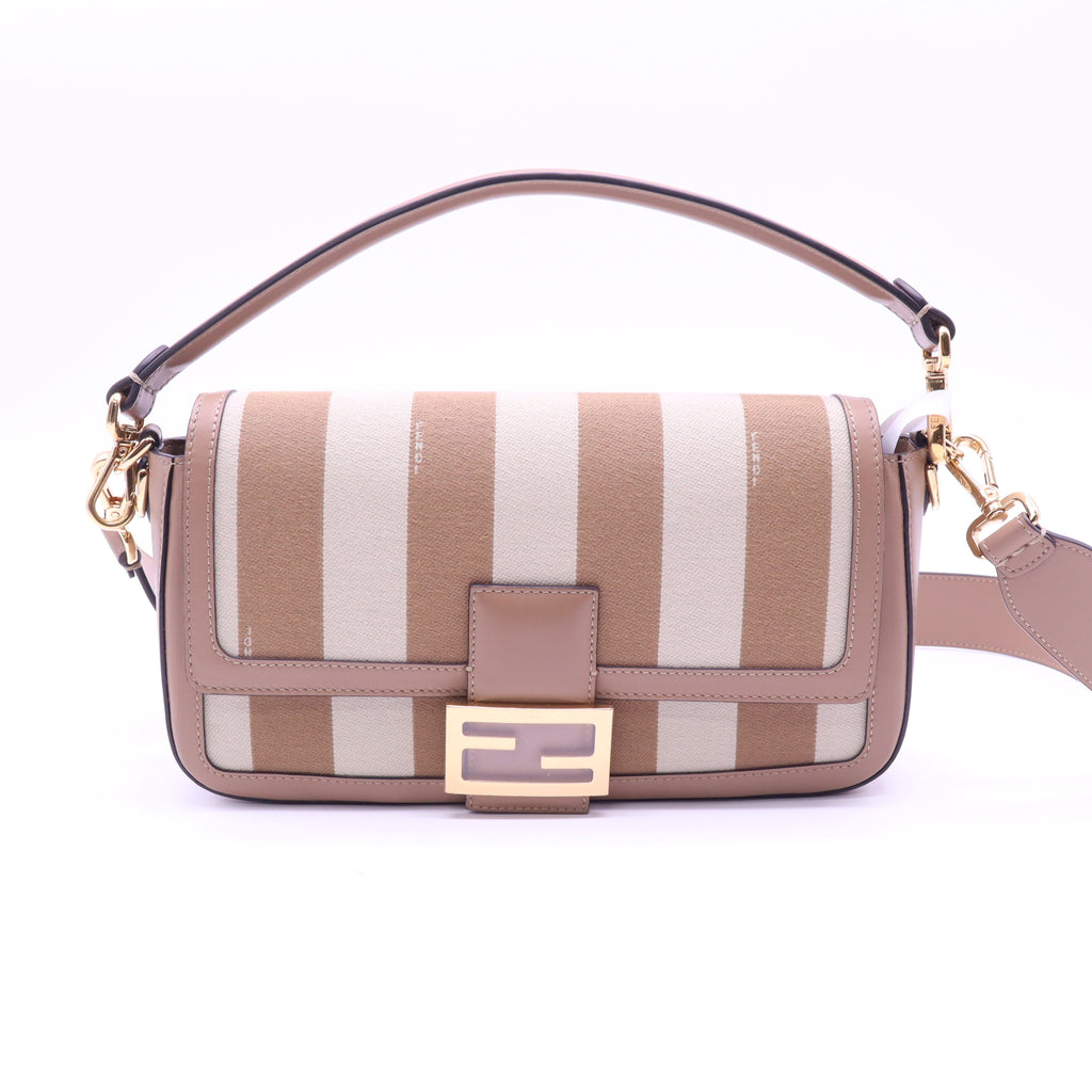 Canvas Pequin Striped Baguette Beige Sand TWins B22223