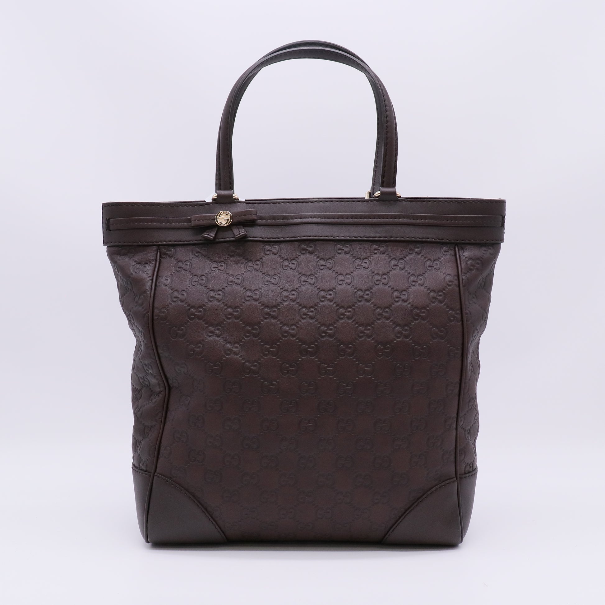 Handbag In Brown Leather B23071